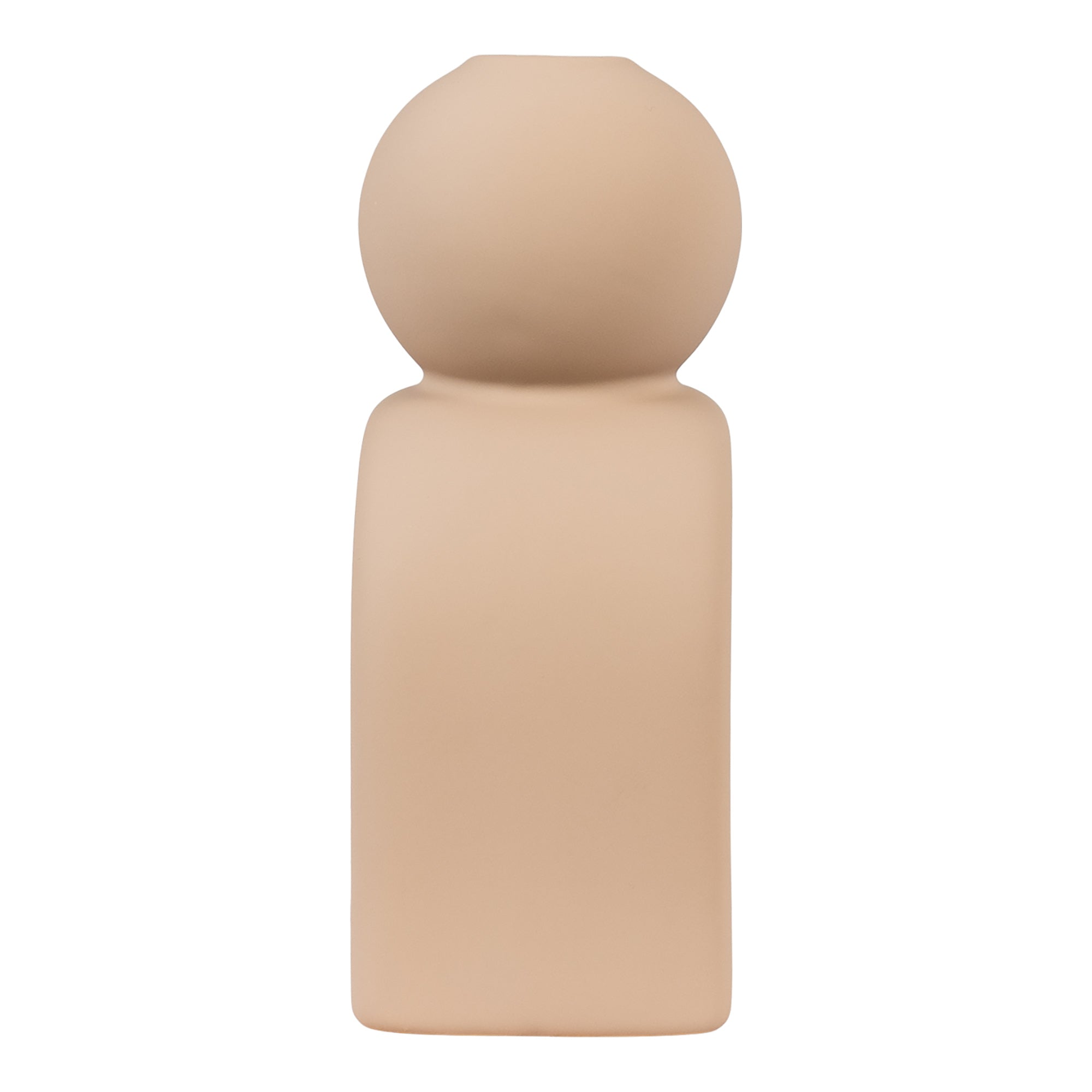 SAFE | פמוט קרמי בעיצוב מודרני בגוון ניוד