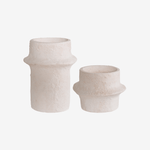 RAFUS | זוג פמוטים בטקסטורה אורגנית