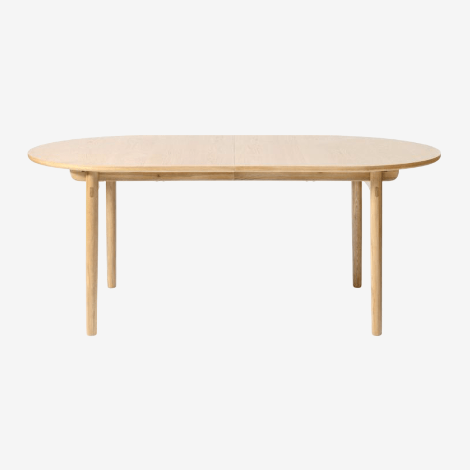 DALINDA | שולחן אוכל אובלי 190/100 ס"מ, נפתח ל-280 ס"מ עד 12 סועדים