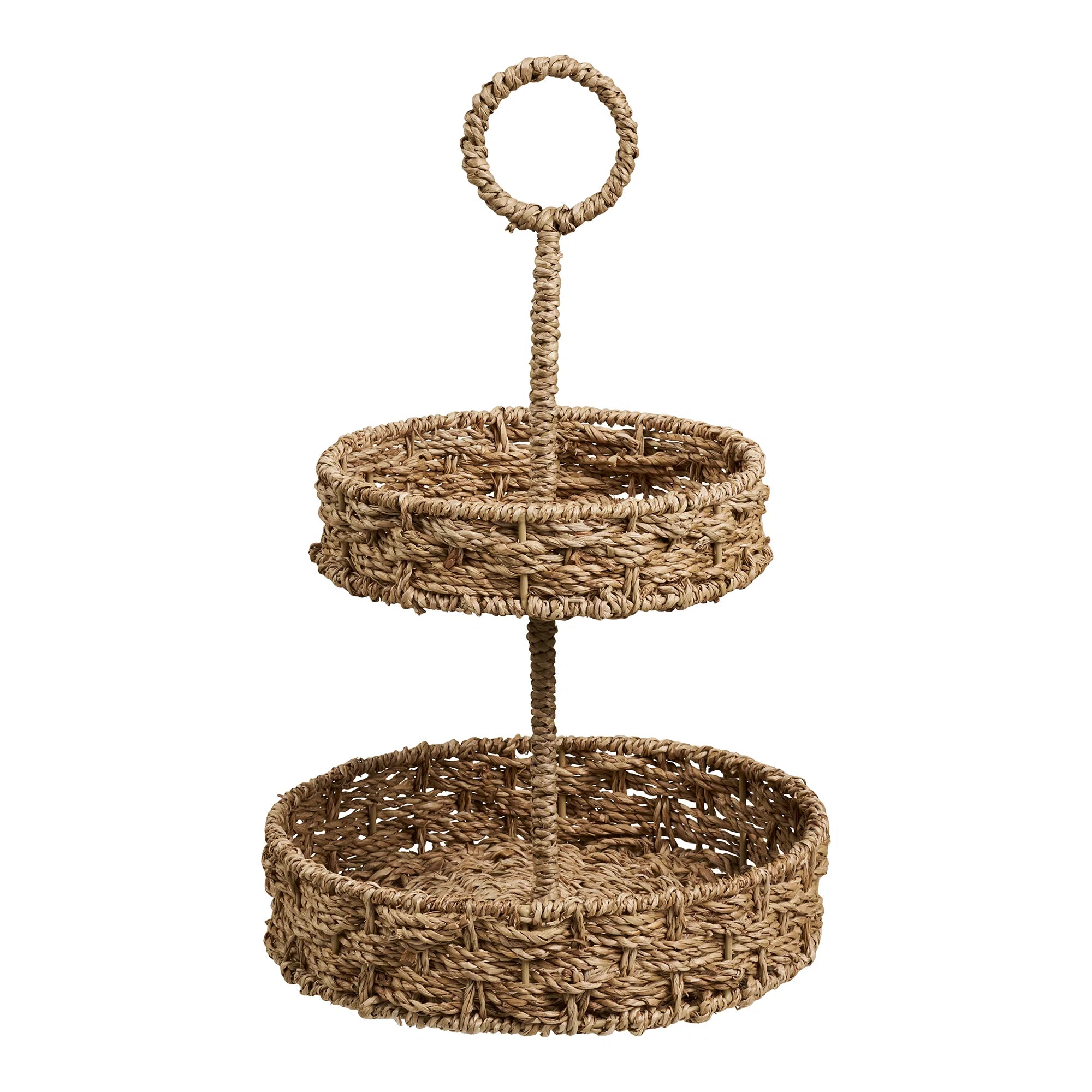 FAVA | מעמד דו קומתי מעשב ים בגוון טבעי - KUALA