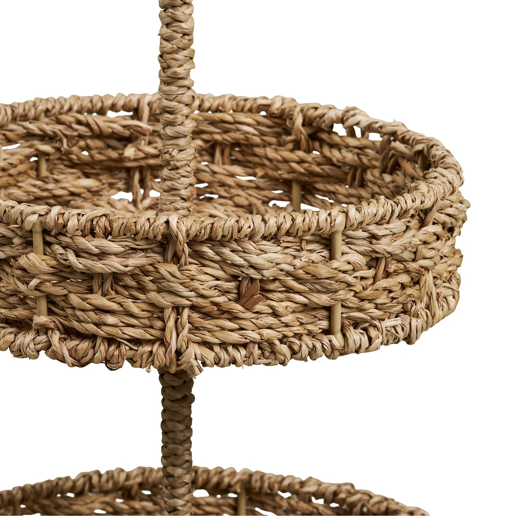 FAVA | מעמד דו קומתי מעשב ים בגוון טבעי - KUALA