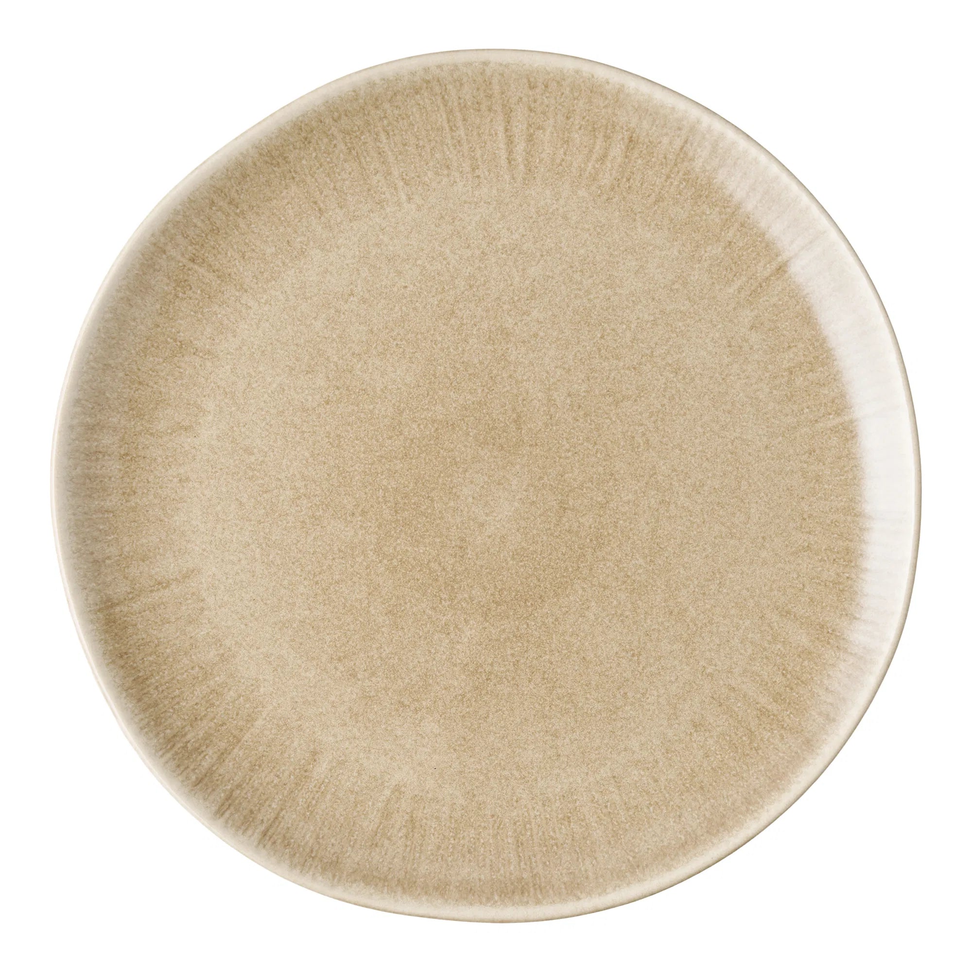 ALEN | צלחת קרמיקה בגוון בז', מגיעה בשני גדלים - KUALA