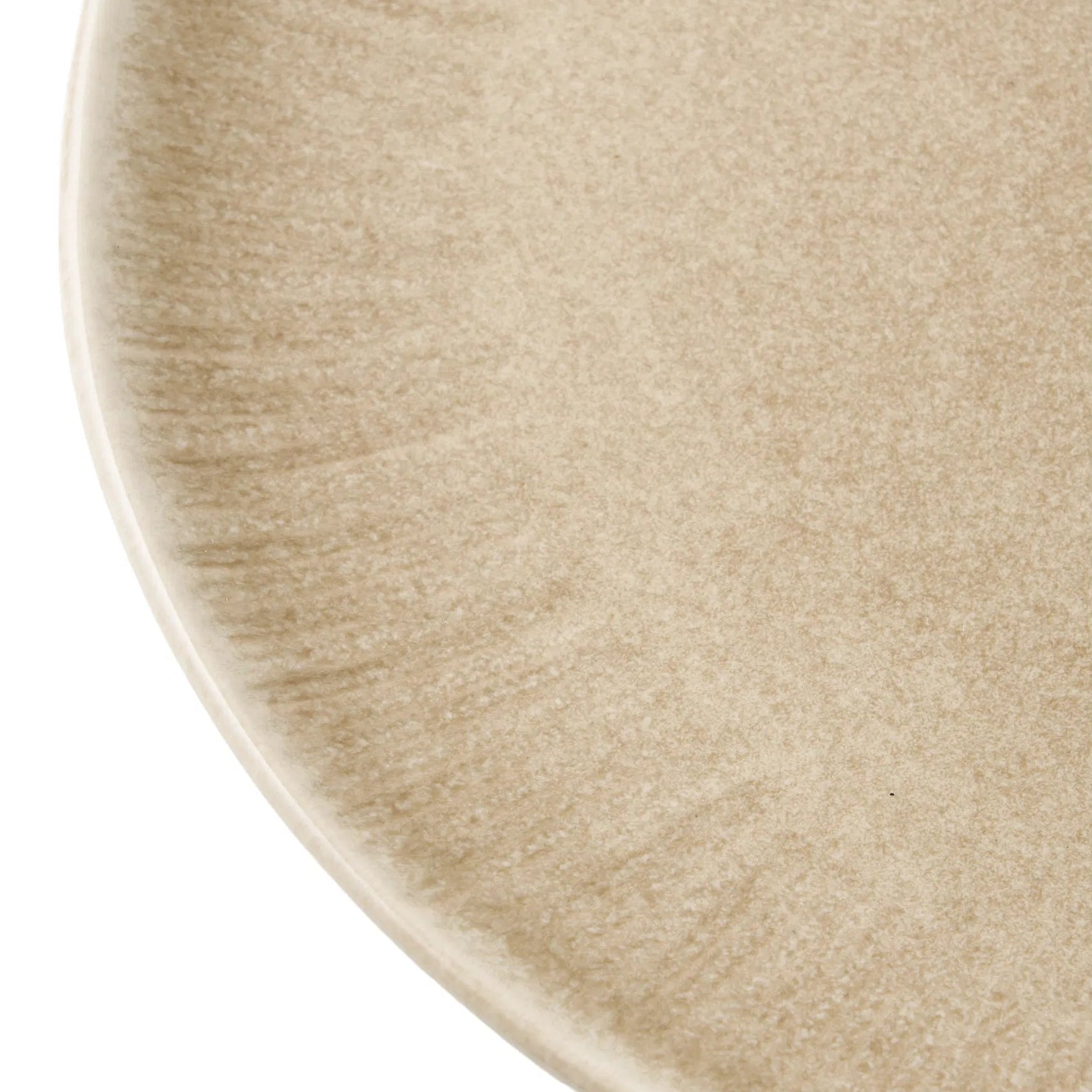 ALEN | צלחת קרמיקה בגוון בז', מגיעה בשני גדלים - KUALA