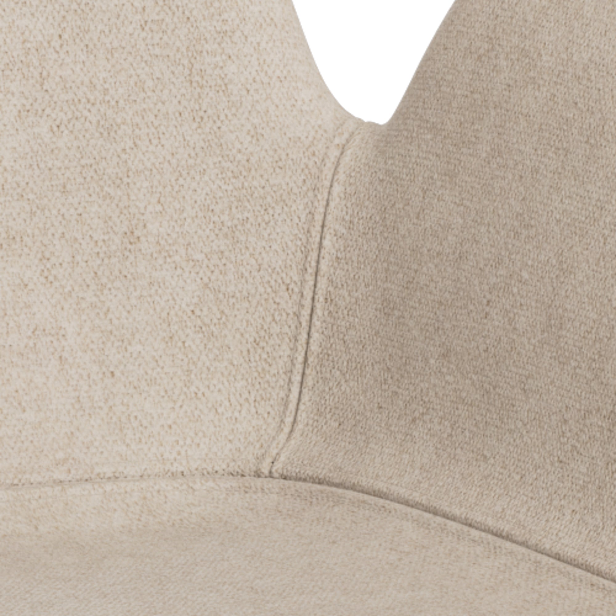 ARLOK | כיסא עם משענות יד מרופד בבד אריג