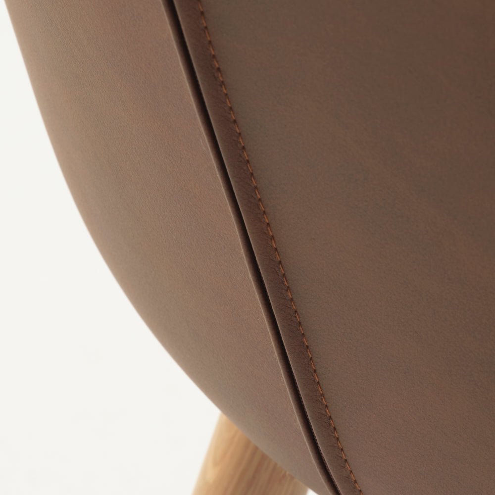 HENRY | כיסא מרופד ומעוצב בסגנון מודרני, אריג אפור - KUALA