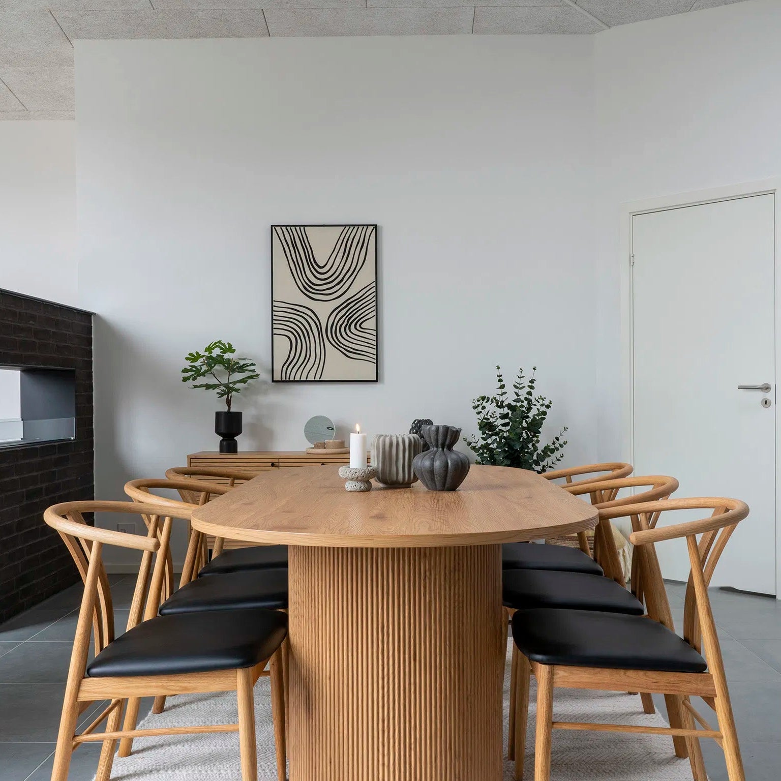 ICOR | פריט דיגיטלי מופשט במסגרת עץ, 900 ס"מ - KUALA