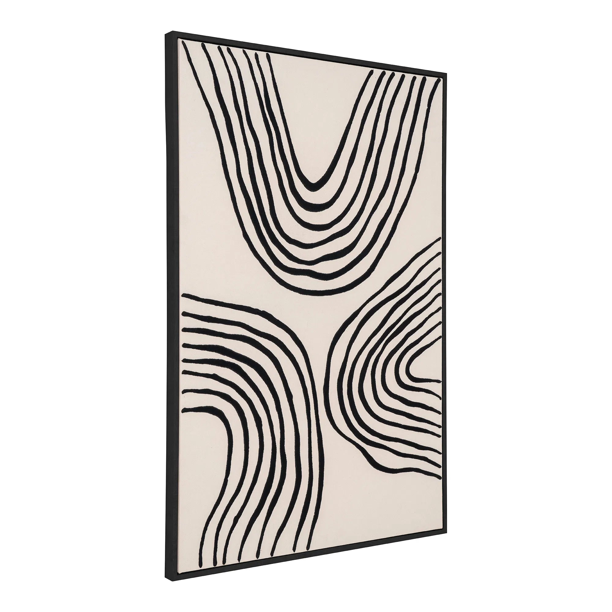 ICOR | פריט דיגיטלי מופשט במסגרת עץ, 900 ס"מ - KUALA