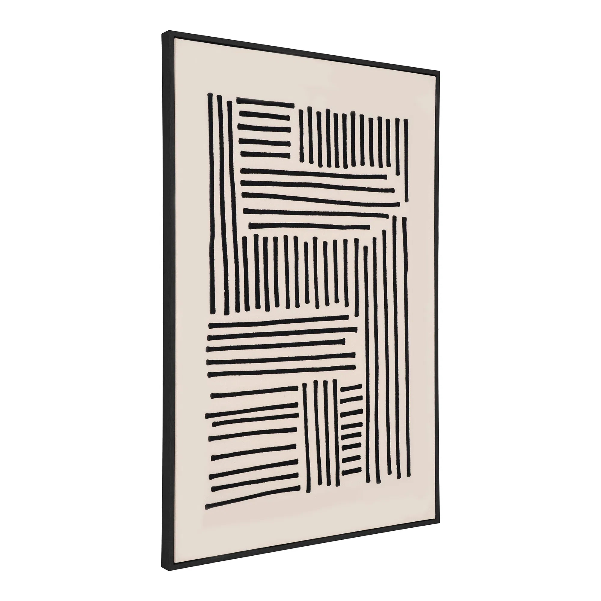 POLE | פריט דיגיטלי מופשט במסגרת עץ, 14000 ס"מ - KUALA