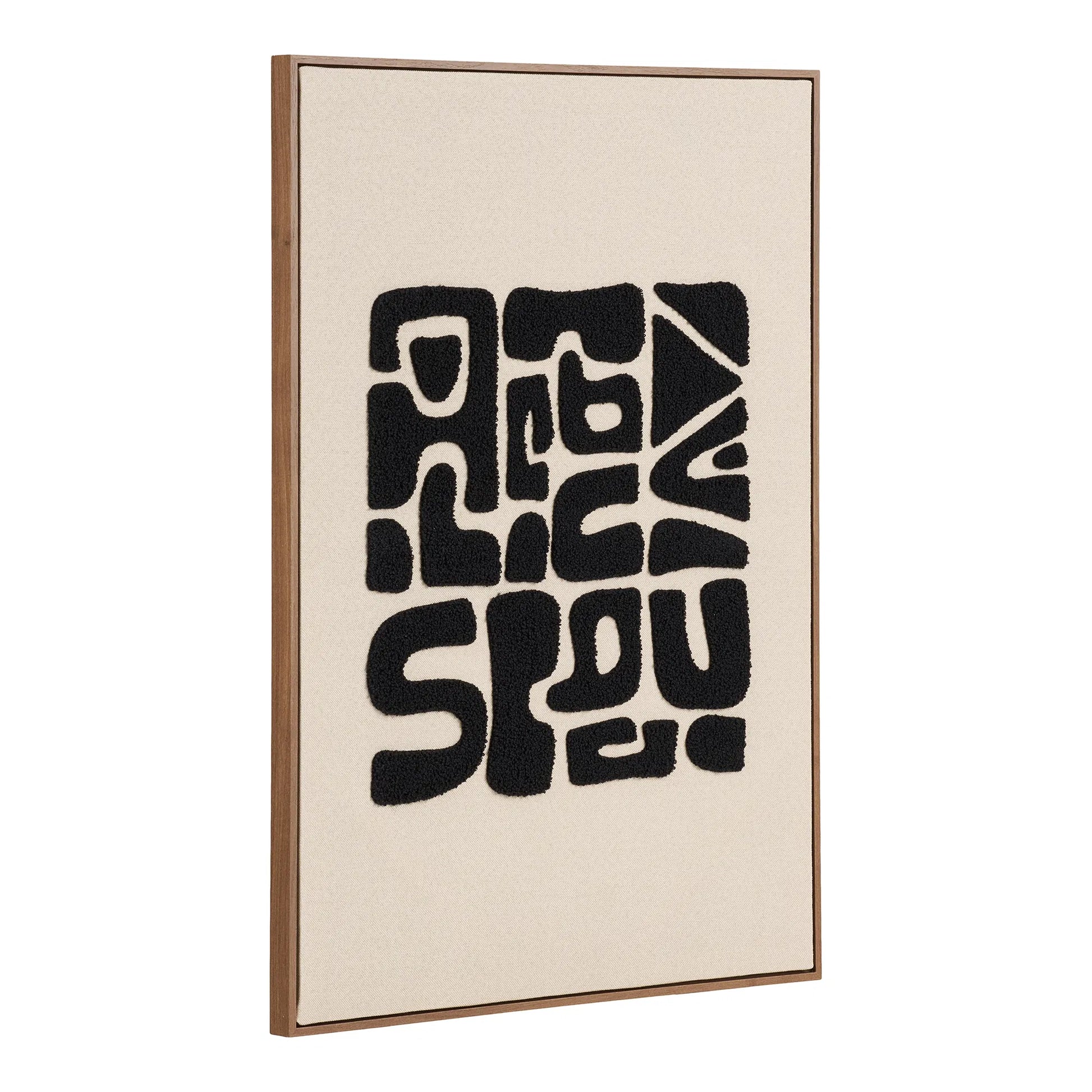 BJER | תמונת קיר דקורטיבית עם מסגרת עץ, 700 ס"מ - KUALA