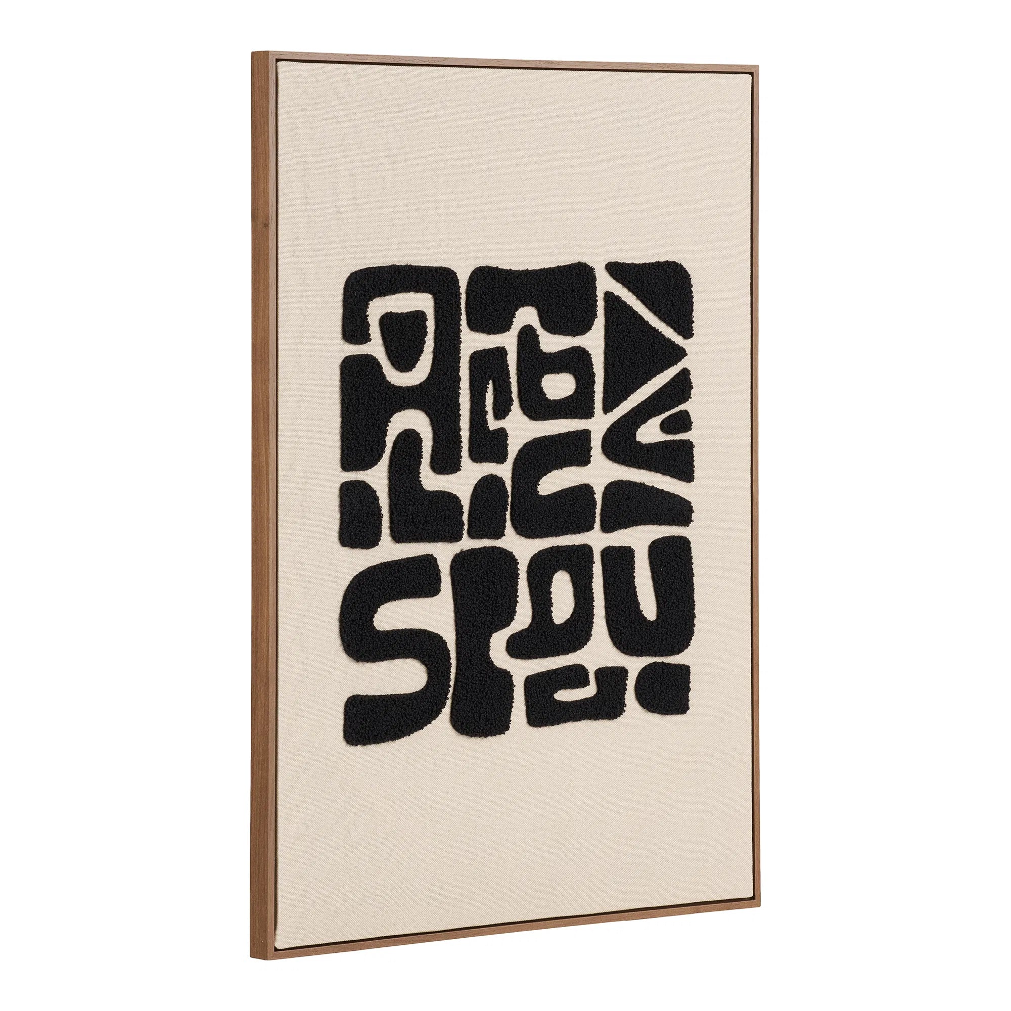 BJER | תמונת קיר דקורטיבית עם מסגרת עץ, 700 ס"מ - KUALA