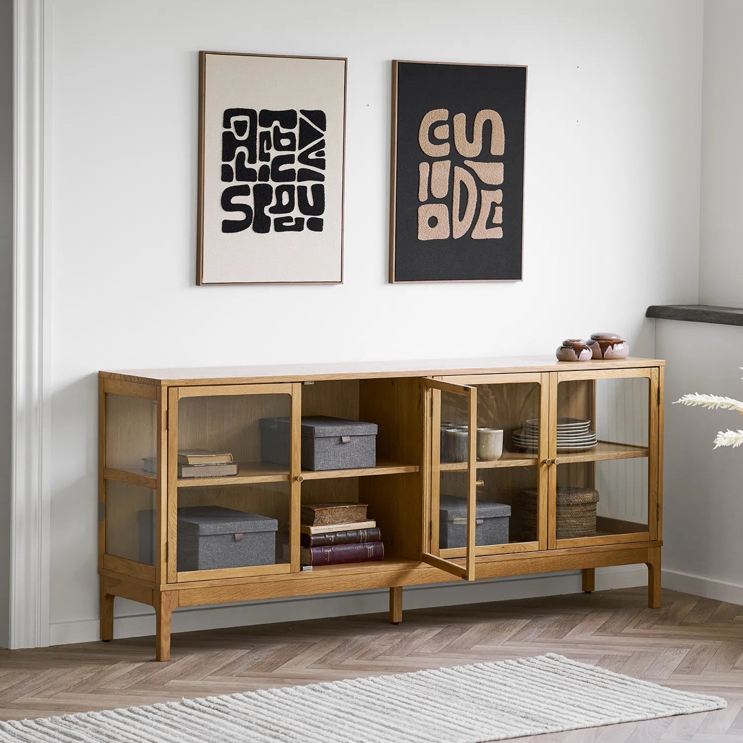 BJEL | תמונת קיר דקורטיבית עם מסגרת עץ, 700 ס"מ - KUALA