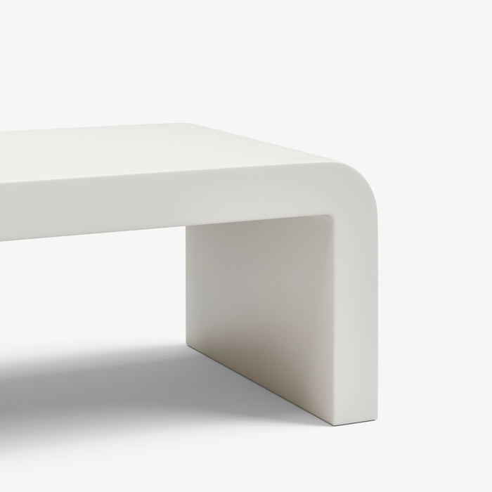 PORIER | שולחן סקנדינבי לסלון בקווים מעוגלים