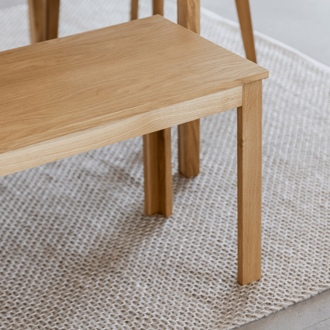 TORI | ספסל מעץ אלון בגוון טבעי