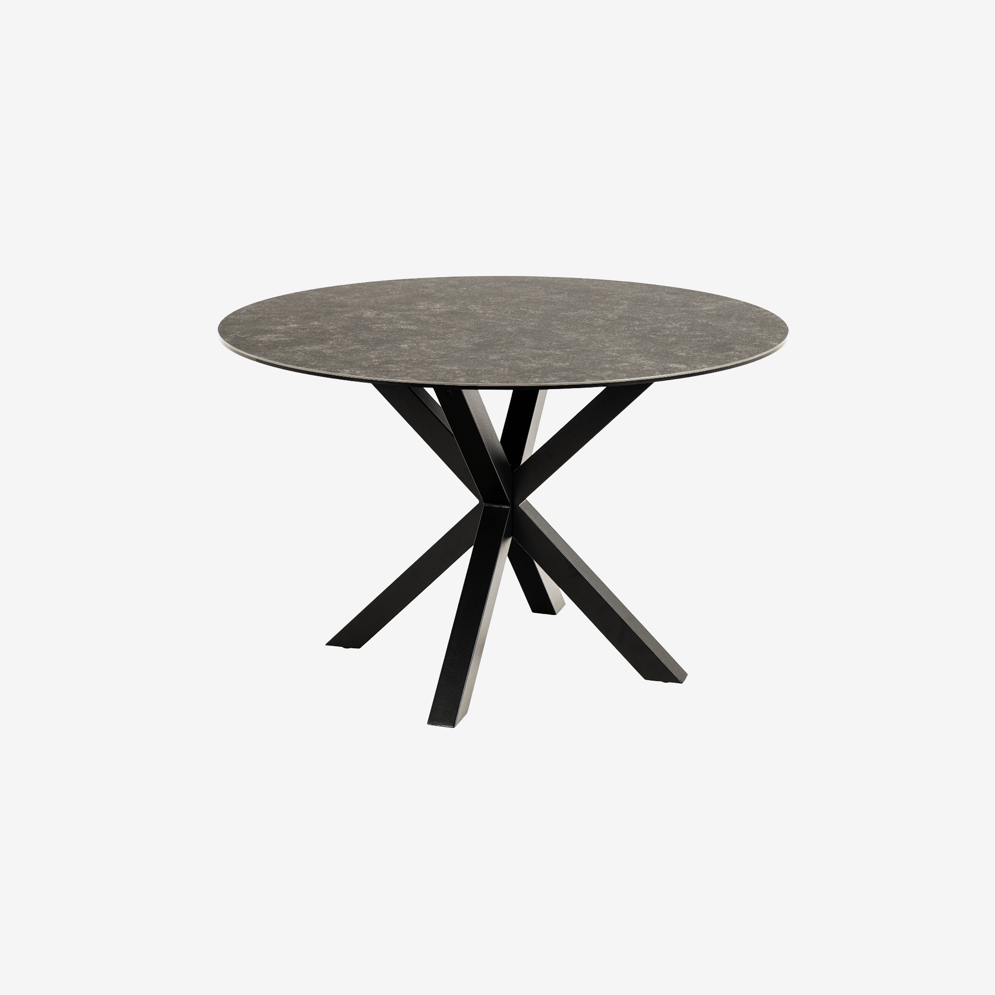 SIDELBERG | שולחן עגול קוטר 120 ס"מ, עד 6 סועדים