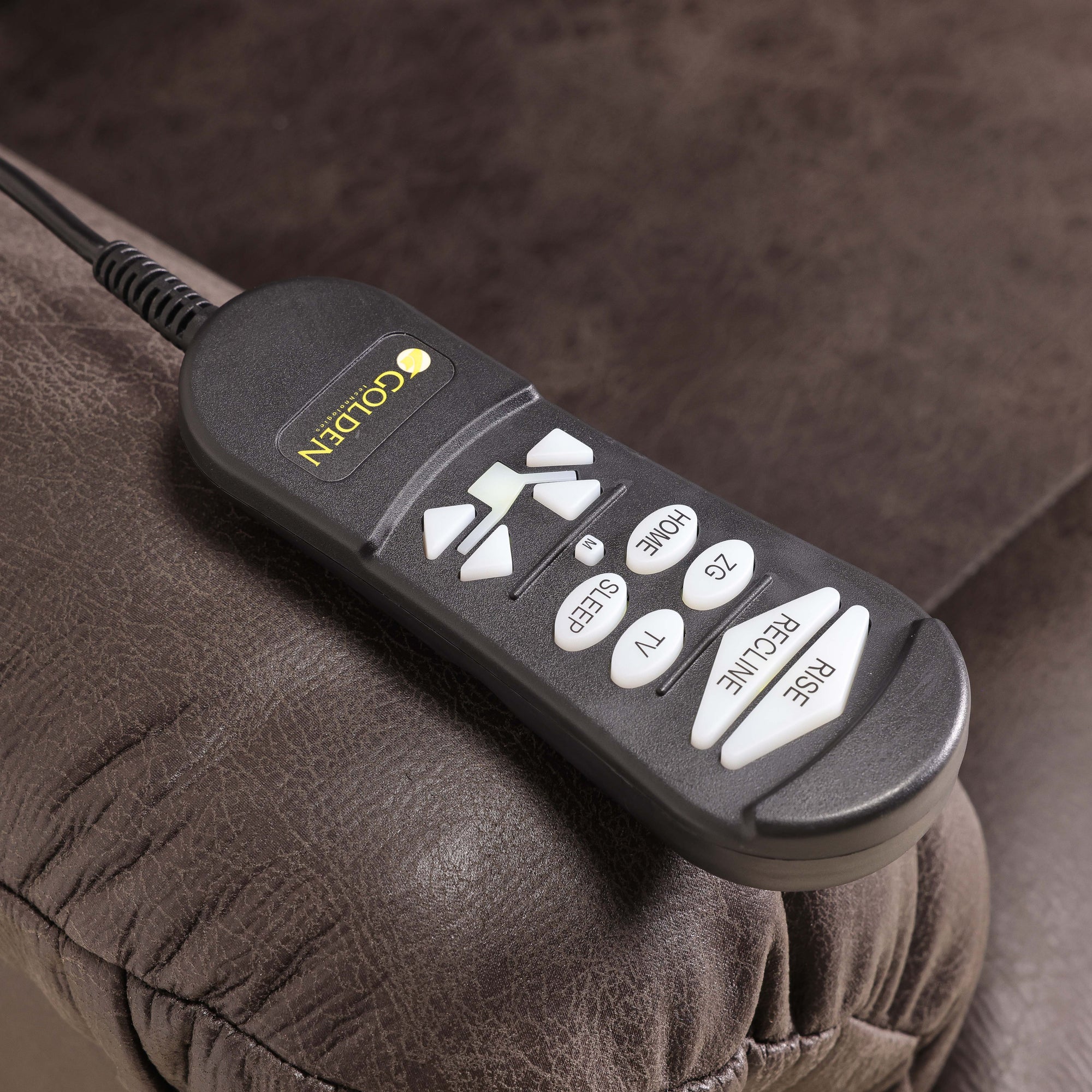 ZOSAKE | כורסת טלוויזיה חשמלית מרופדת בבד דמוי עור - KUALA