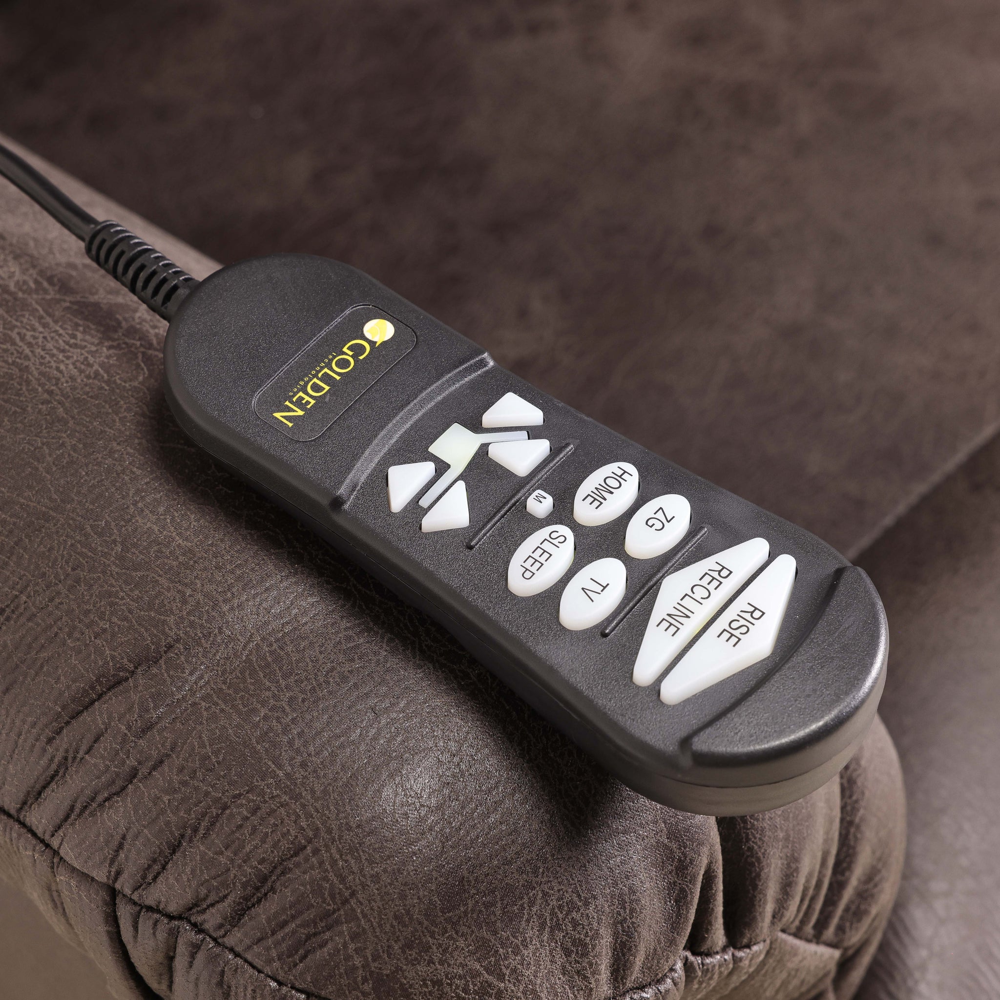 ZOSAKE | כורסת טלוויזיה חשמלית מרופדת בבד דמוי עור - KUALA