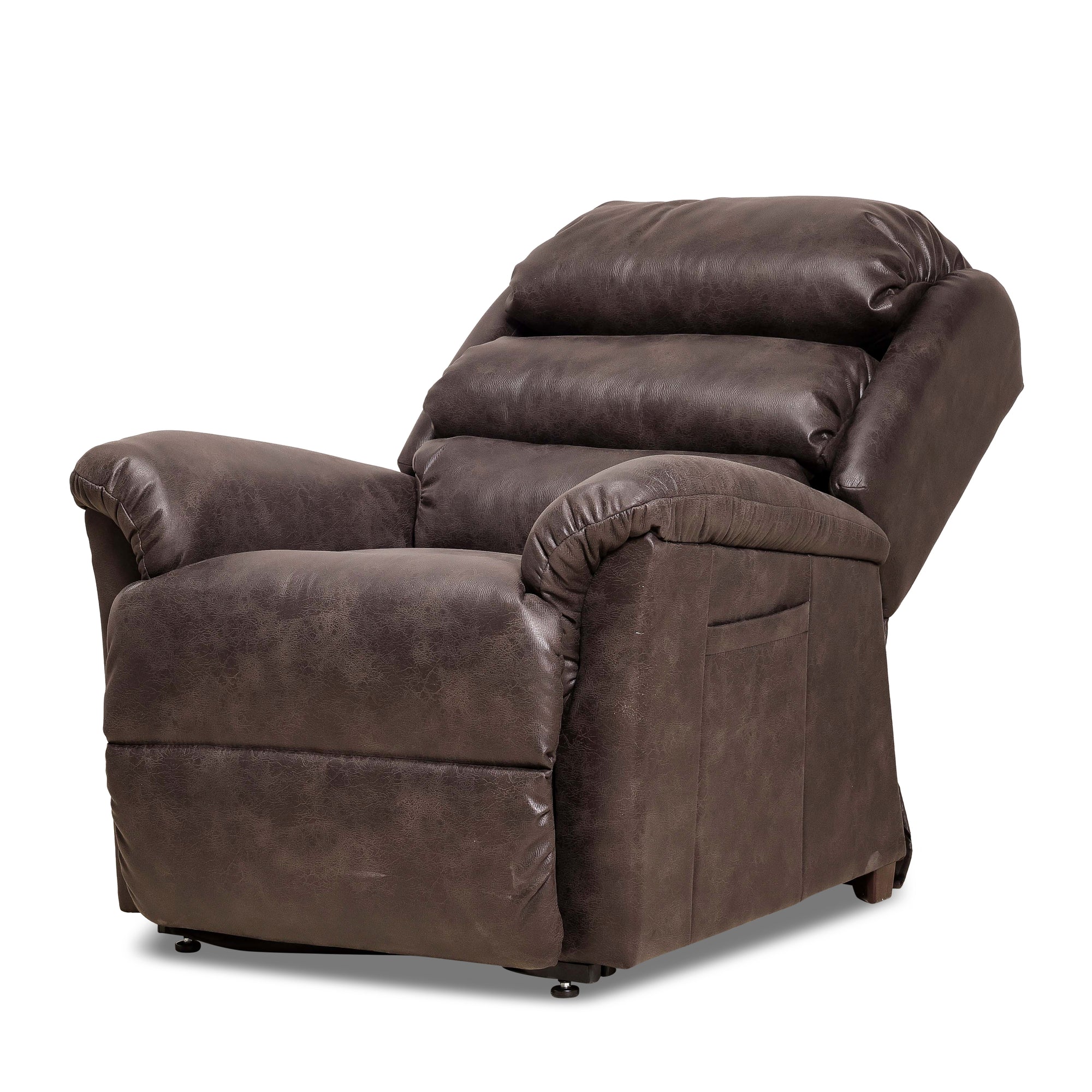 ZOSAKE | כורסת טלוויזיה חשמלית מרופדת בבד דמוי עור - KUALA