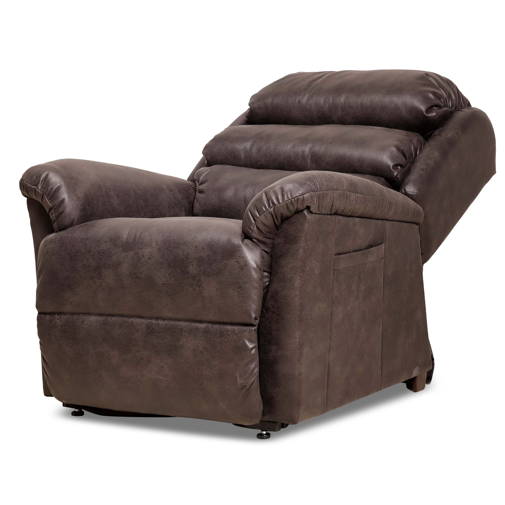 ZOSAKE | כורסת טלוויזיה חשמלית מרופדת בבד דמוי עור - KUALA