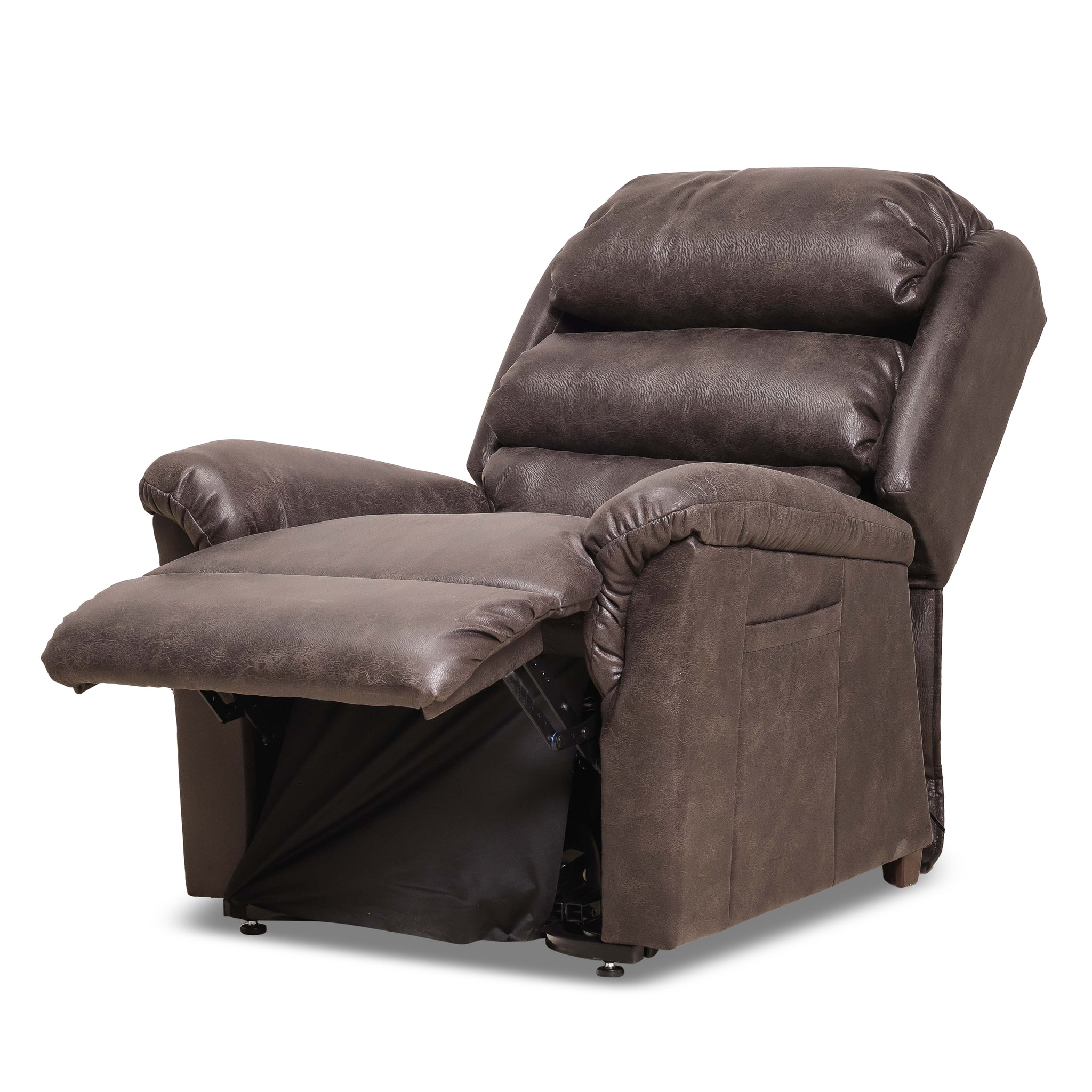 ZOSAKE | כורסת טלוויזיה חשמלית מרופדת בבד דמוי עור - KUALA