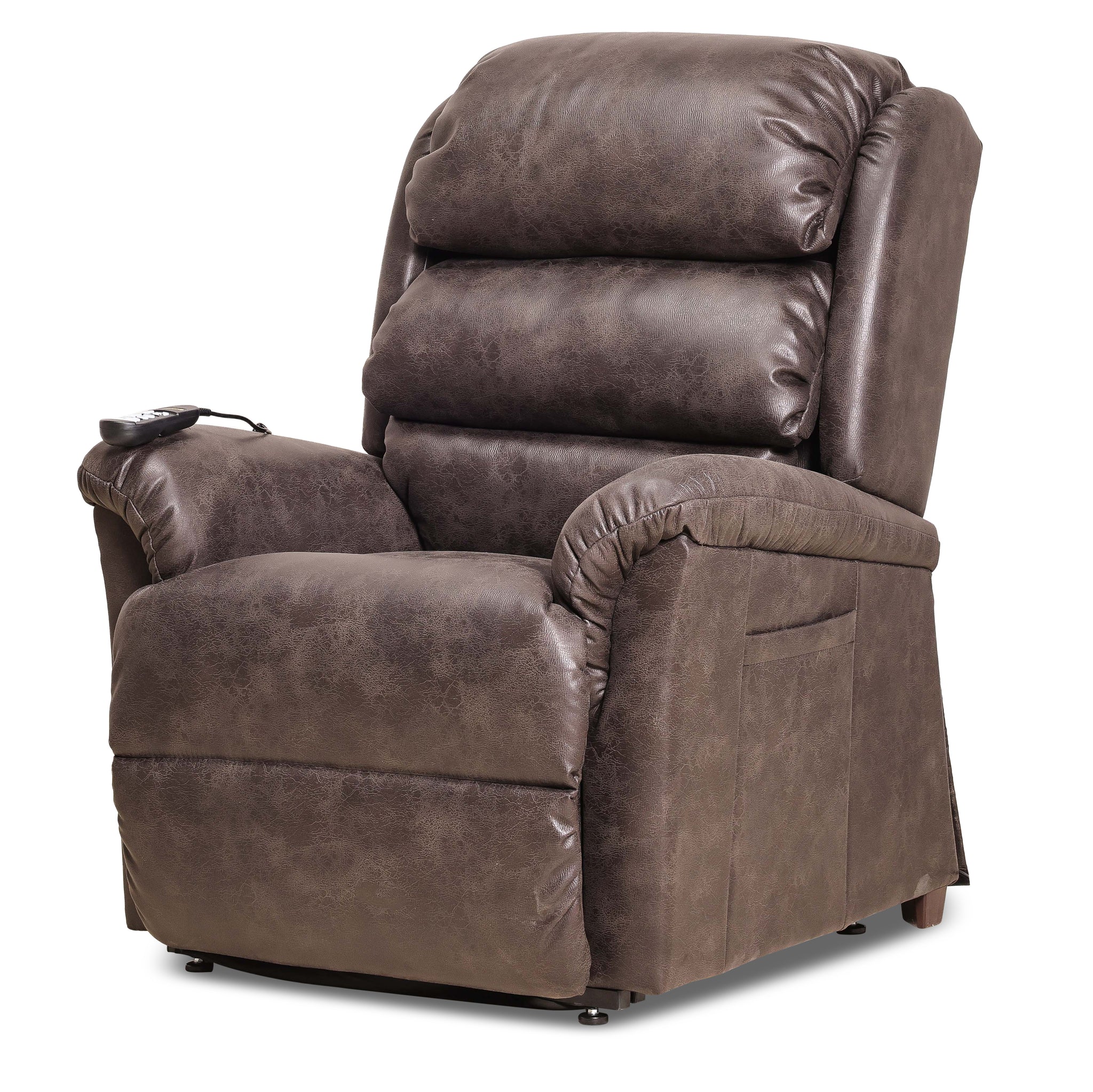 ZOSAKE | כורסת טלוויזיה חשמלית מרופדת בבד דמוי עור - KUALA