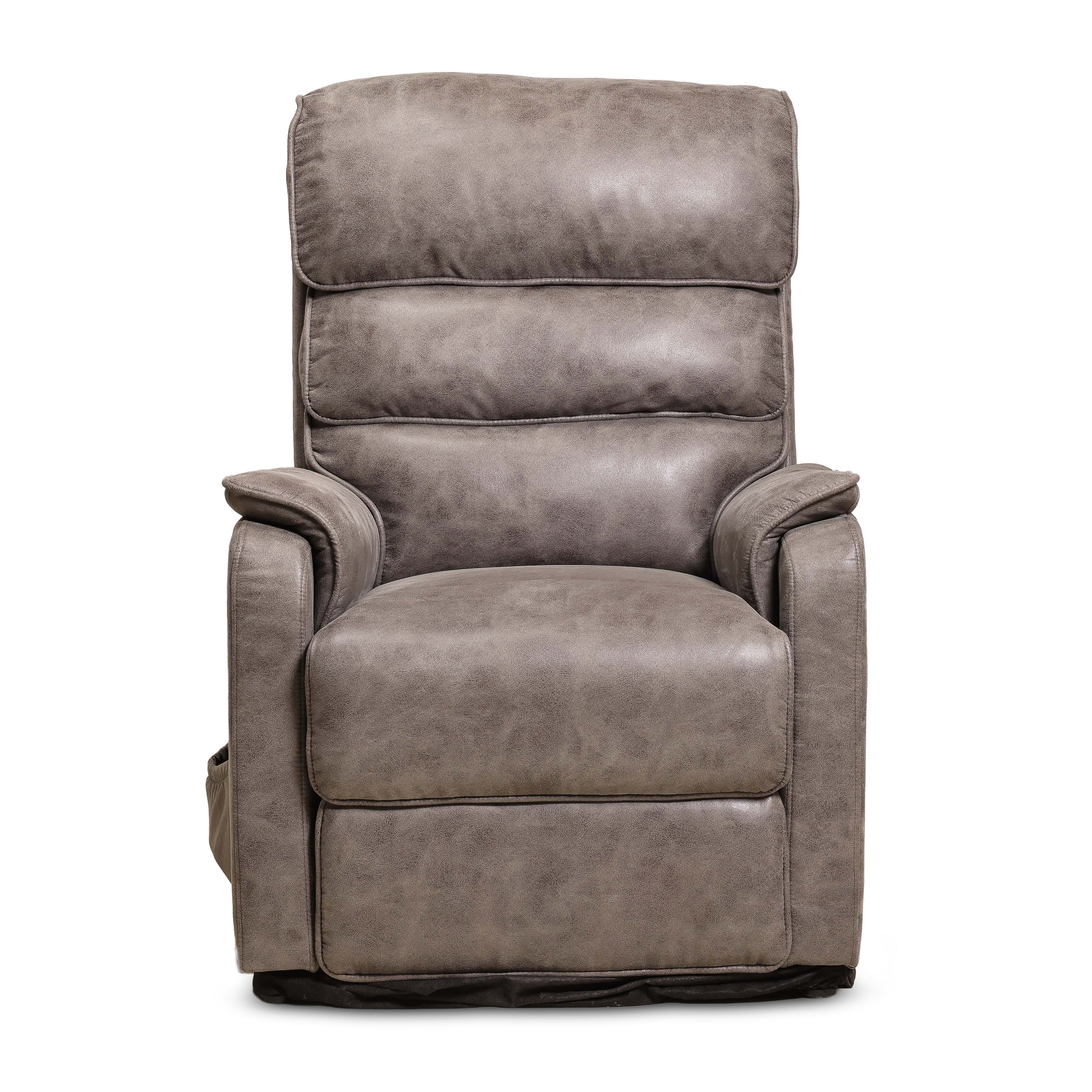 ZETO | כורסת טלוויזיה חשמלית מרופדת בבד דמוי עור