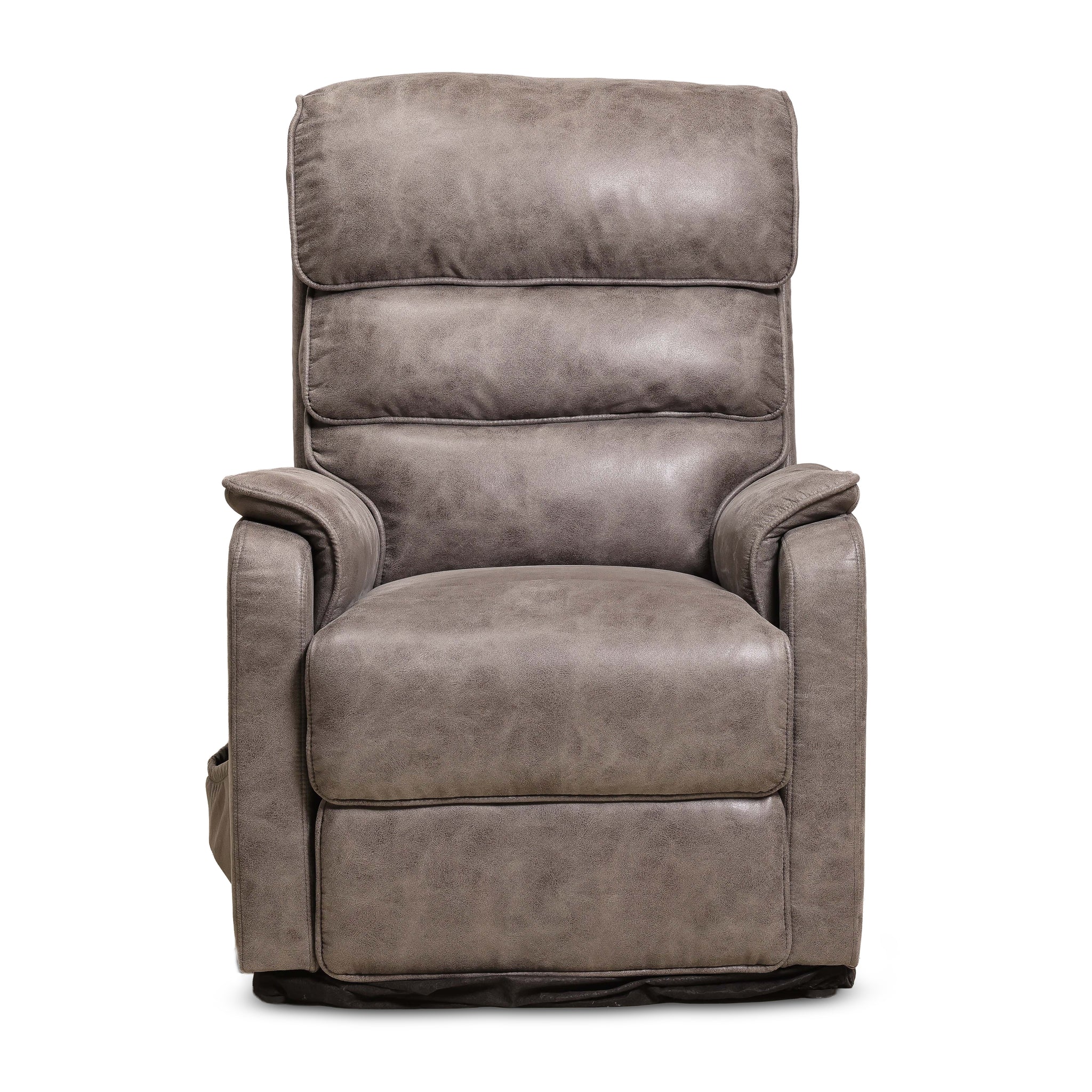 ZETO | כורסת טלוויזיה חשמלית מרופדת בבד דמוי עור