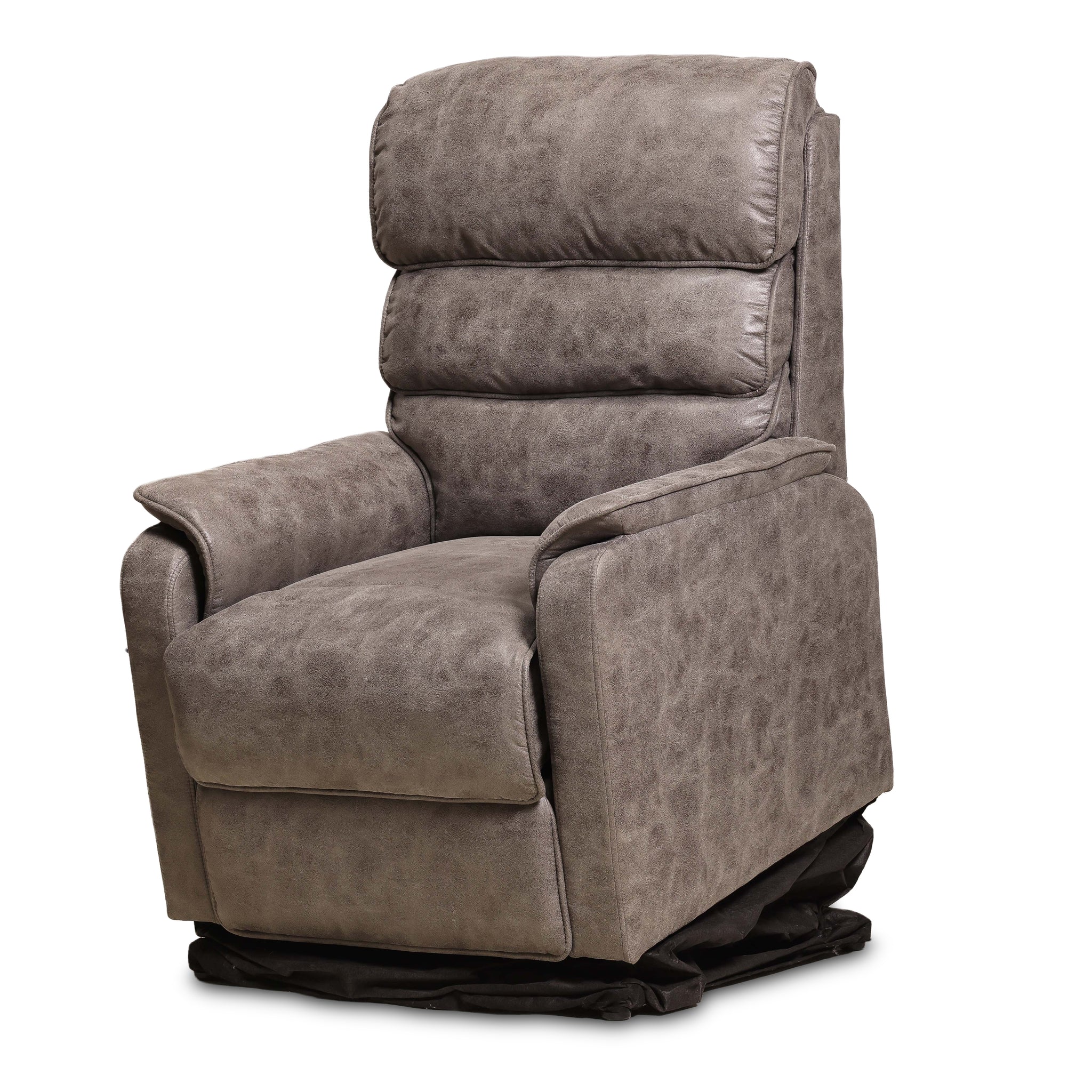 ZETO | כורסת טלוויזיה חשמלית מרופדת בבד דמוי עור