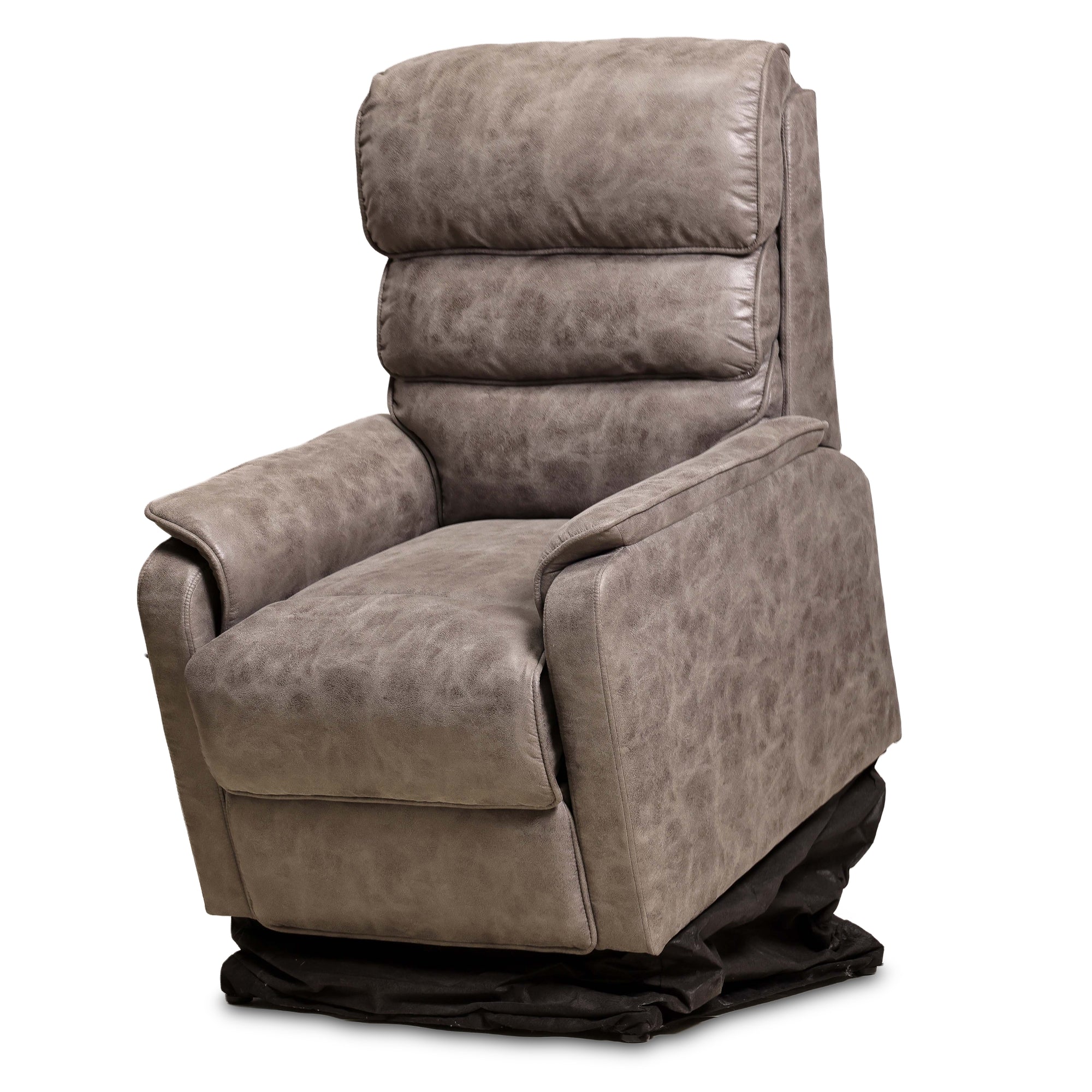 ZETO | כורסת טלוויזיה חשמלית מרופדת בבד דמוי עור