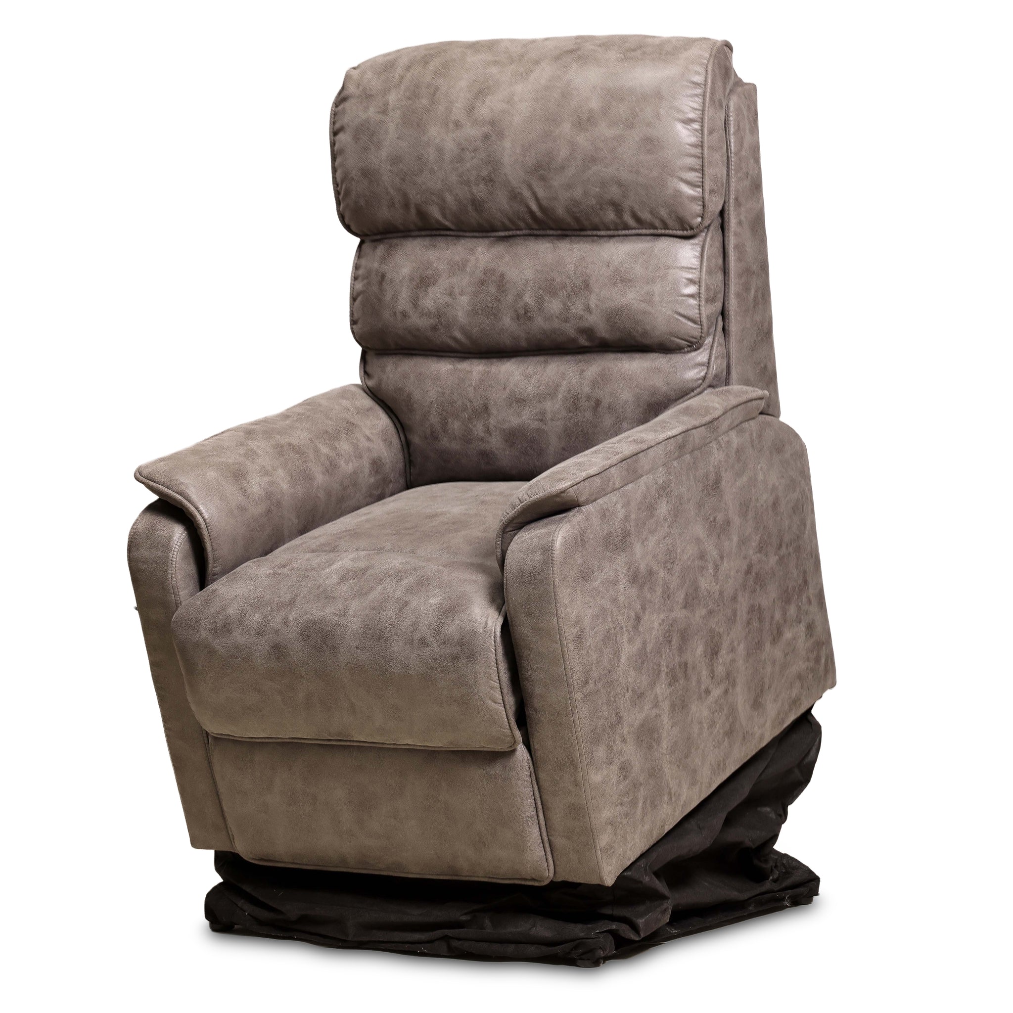 ZETO | כורסת טלוויזיה חשמלית מרופדת בבד דמוי עור