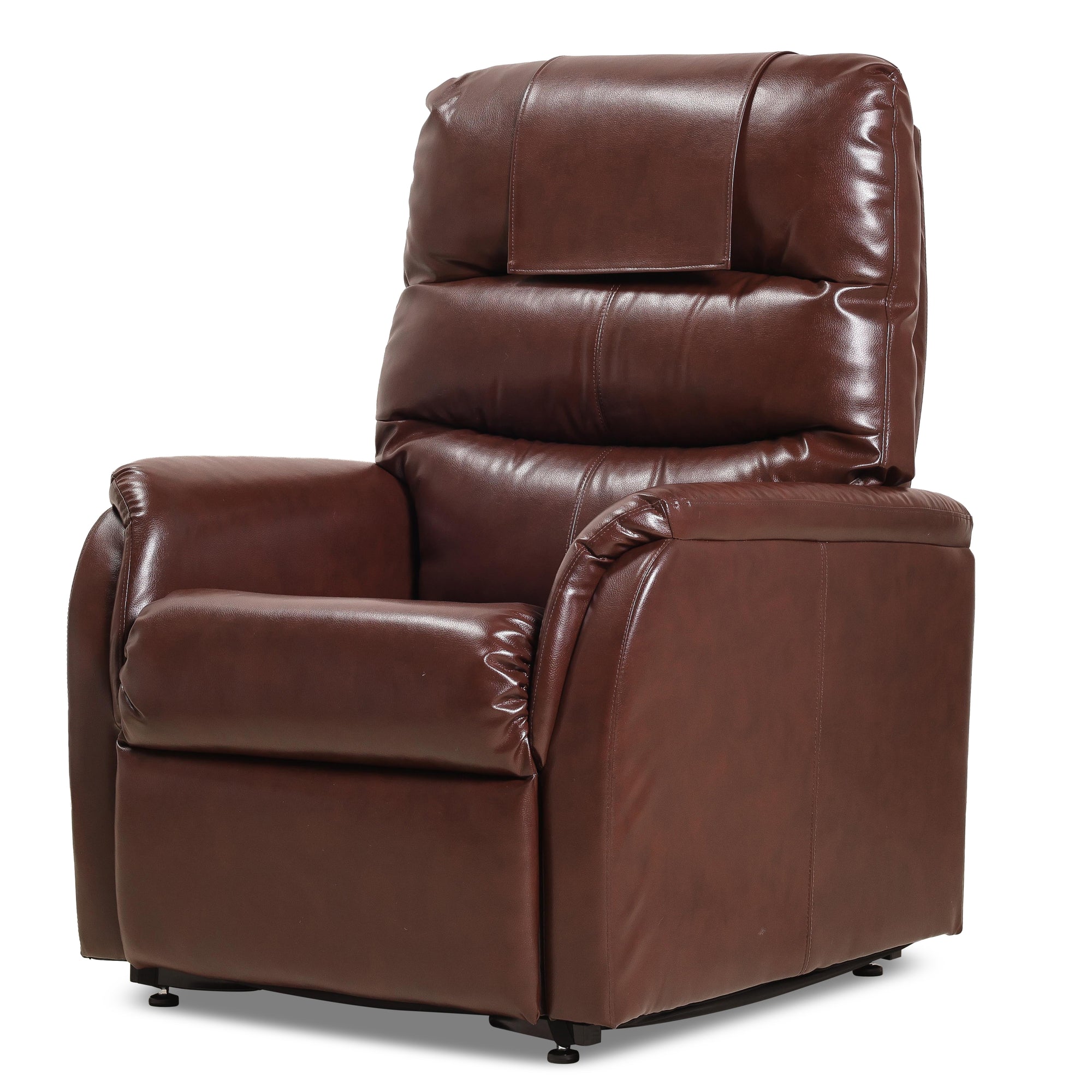 MORASI | כורסת טלוויזיה חשמלית מרופדת בבד דמוי עור