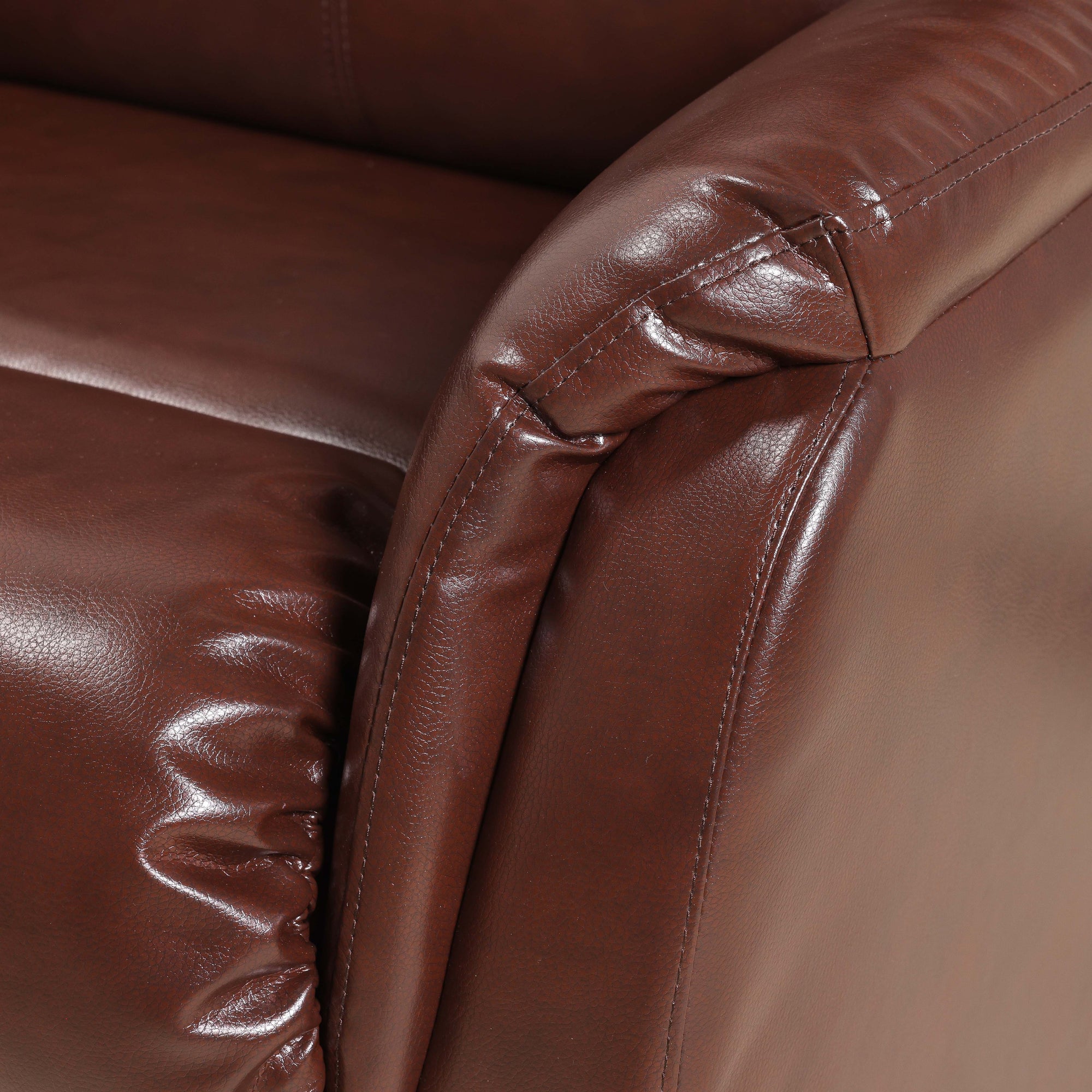 MORASI | כורסת טלוויזיה חשמלית מרופדת בבד דמוי עור