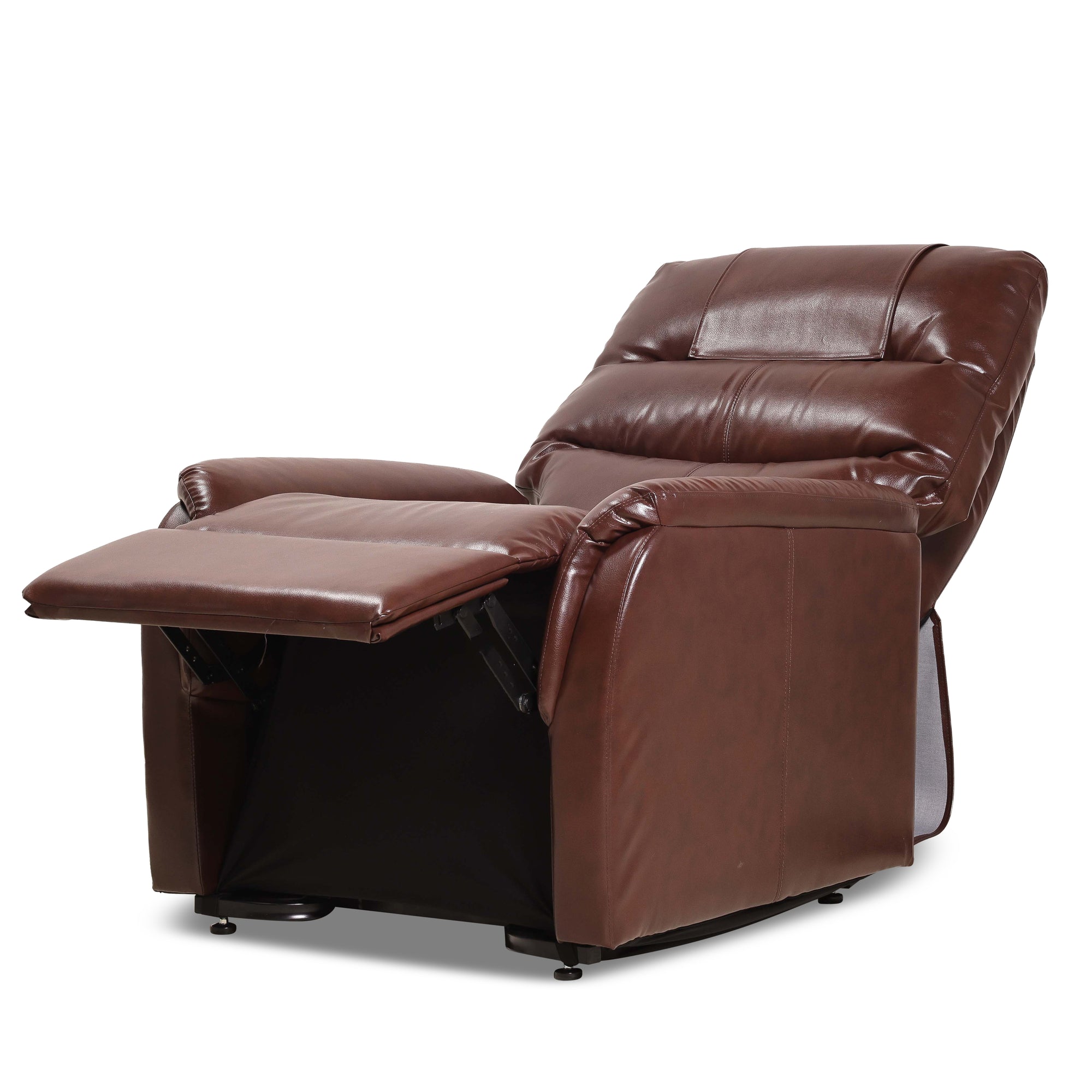 MORASI | כורסת טלוויזיה חשמלית מרופדת בבד דמוי עור