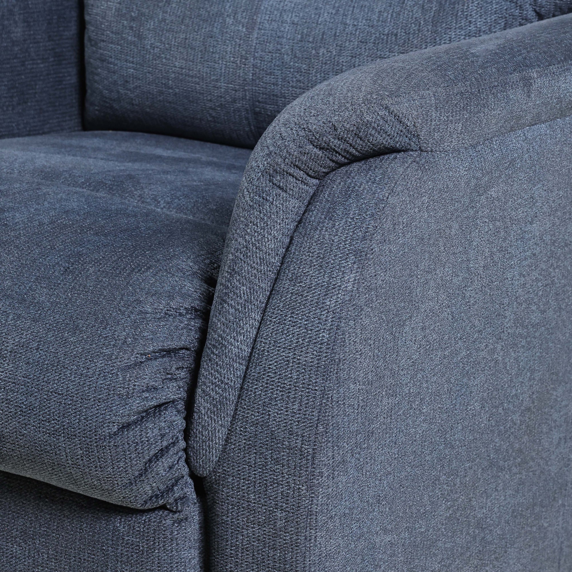 RUROZA | כורסת טלוויזיה חשמלית מרופדת בבד אריג