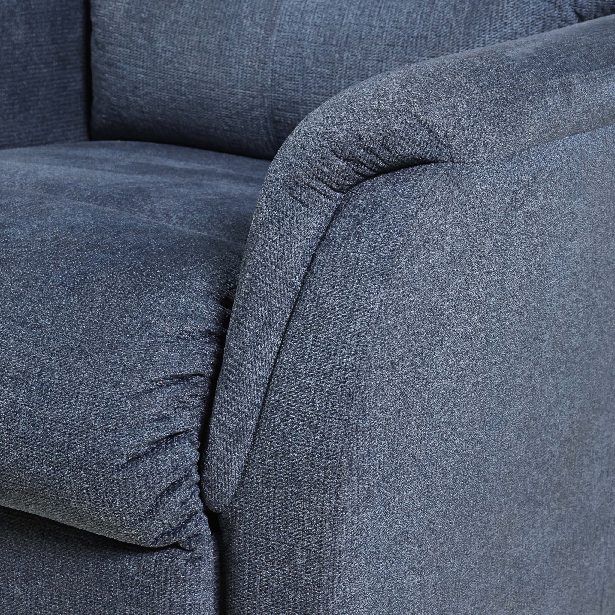 RUROZA | כורסת טלוויזיה חשמלית מרופדת בבד אריג