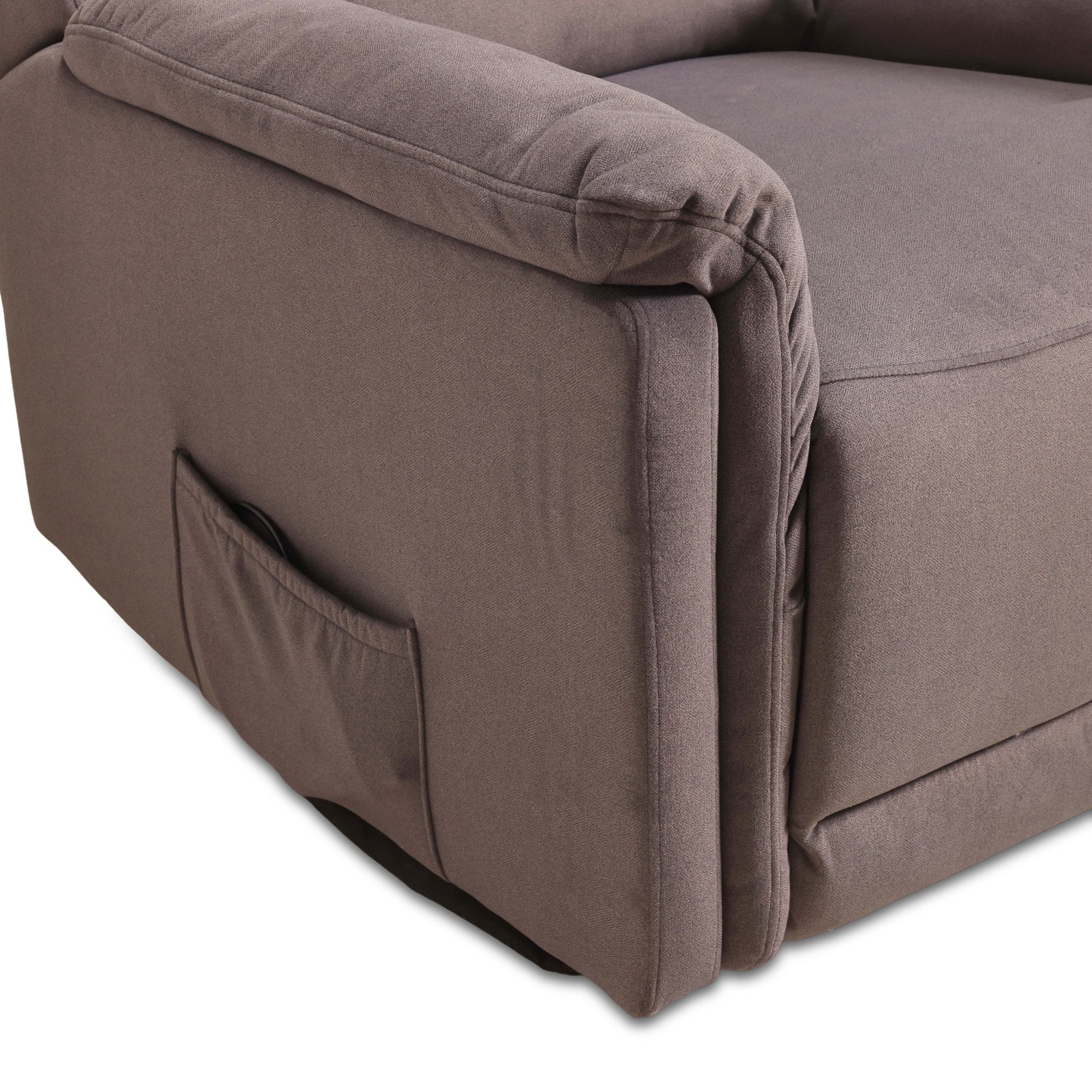 TUSO | כורסת טלוויזיה חשמלית מרופדת בבד אריג - KUALA