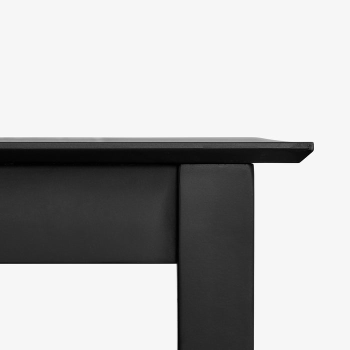 KOPU | שולחן עבודה בטקסטורת עץ מושחר