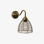 SUYI | מנורת קיר ממתכת בגוון פליז