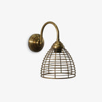 TAKUTI | מנורת קיר ממתכת בגוון פליז