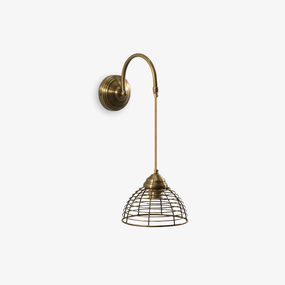 BUBUYO | מנורת קיר ממתכת בגוון פליז