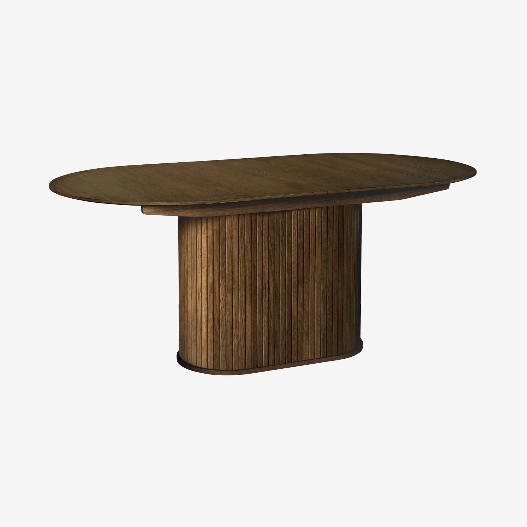 NITIBI | שולחן פינת אוכל אובלי 180/95 ס"מ, נפתח ל-230 ס"מ, עד 10 סועדים