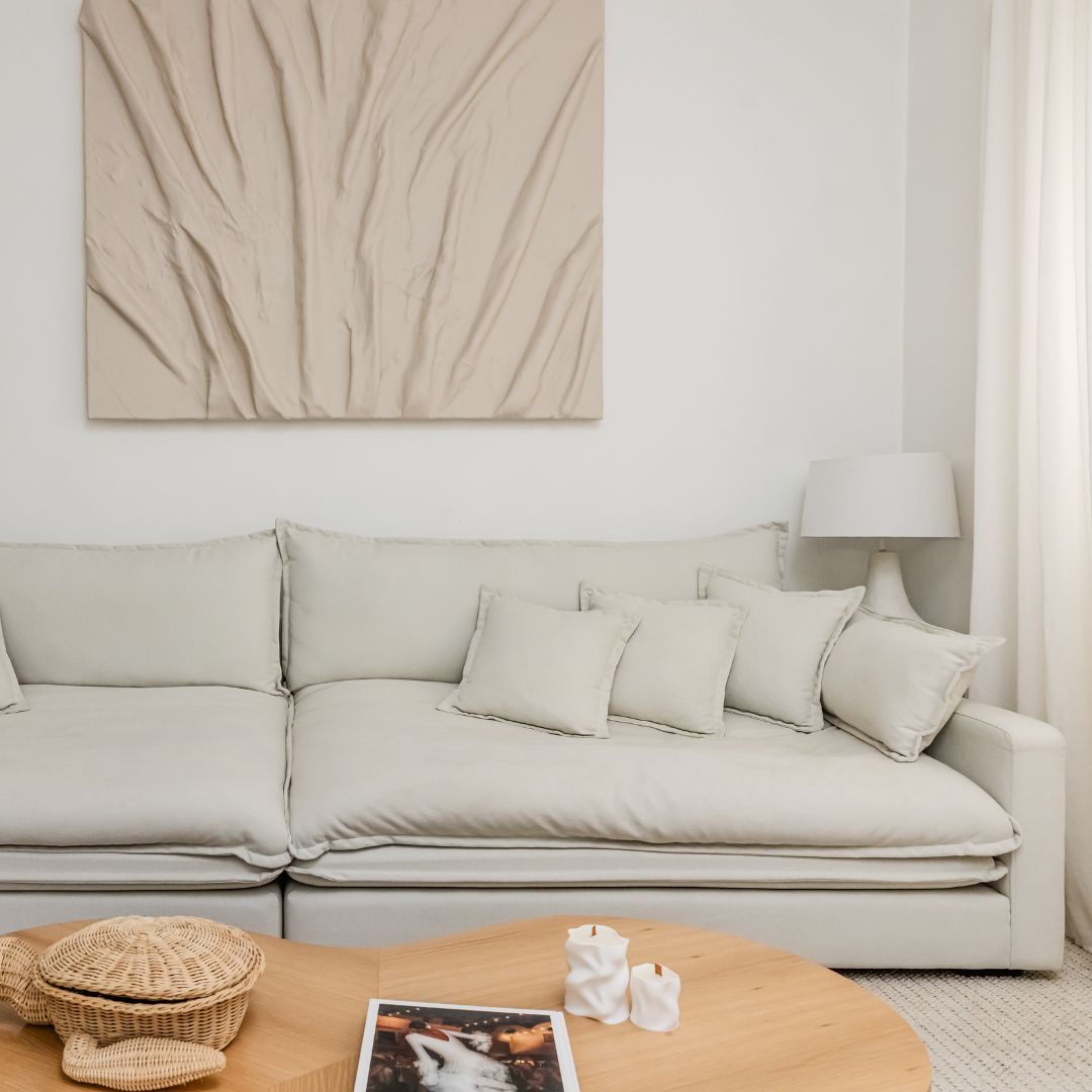 SOFT | ספת רביצה מודרנית עם כריות מושב כפולות