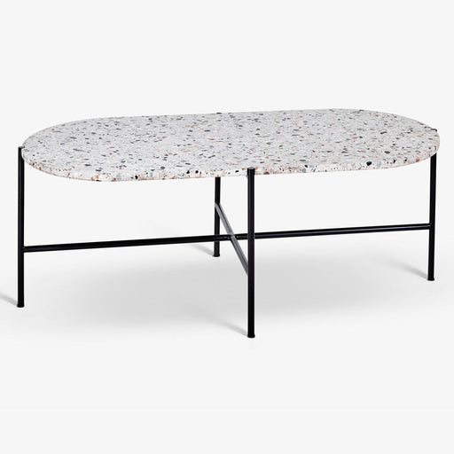 מעבר לעמוד מוצר VOYER | שולחן טרצו אובלי מעוצב לסלון ברוחב 120 ס"מ