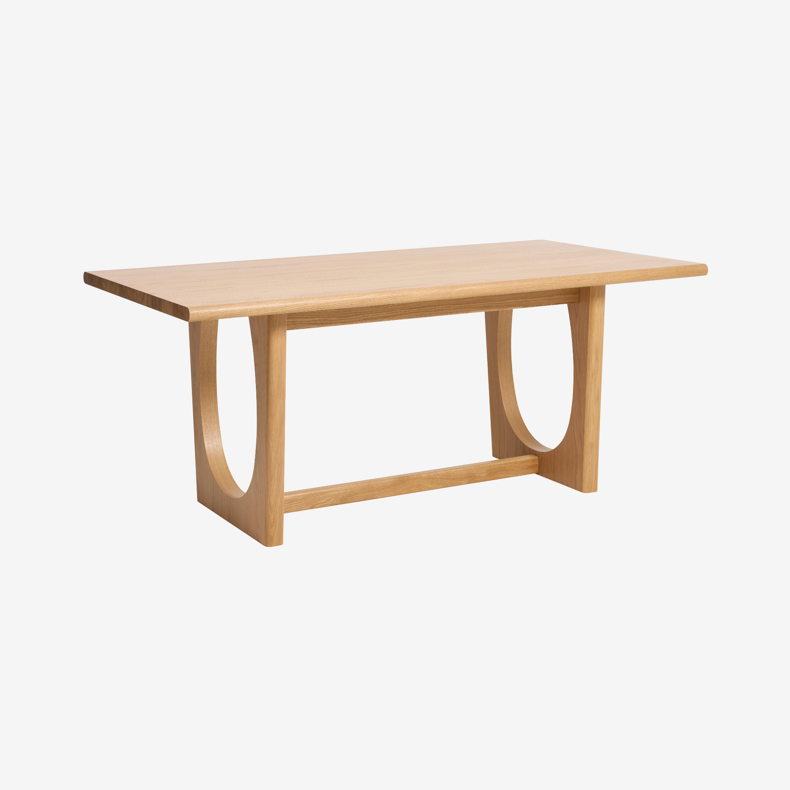 RUSU | שולחן אוכל מלבני 180/95 ס"מ, נפתח ל-270 ס"מ עד 12 סועדים