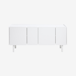 BUNINI | מזנון נורדי מעץ ומתכת, עם 4 דלתות - KUALA