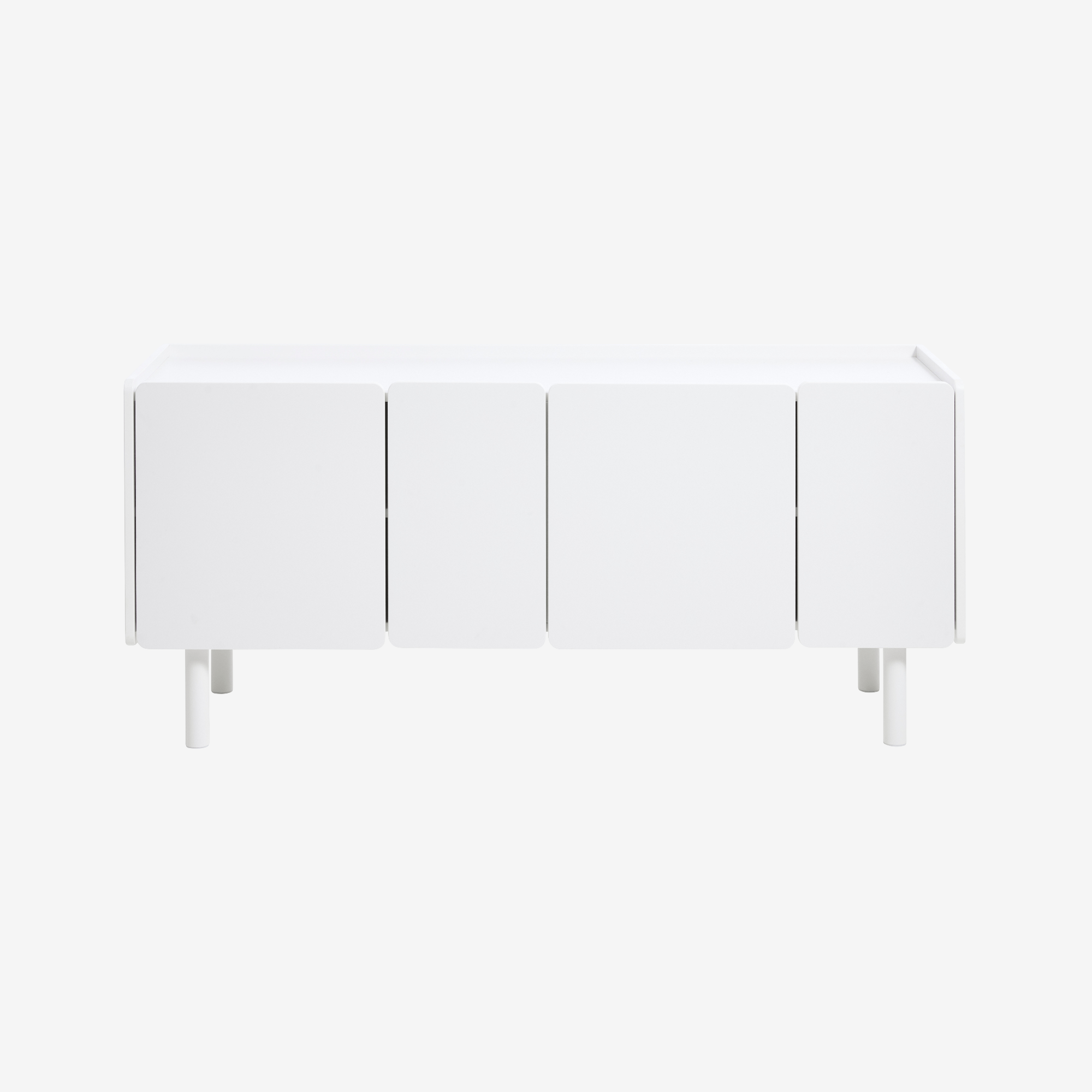 BUNINI | מזנון נורדי מעץ ומתכת, עם 4 דלתות - KUALA