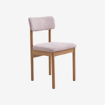 BATE | כיסא מרופד בשילוב מסגרת עץ