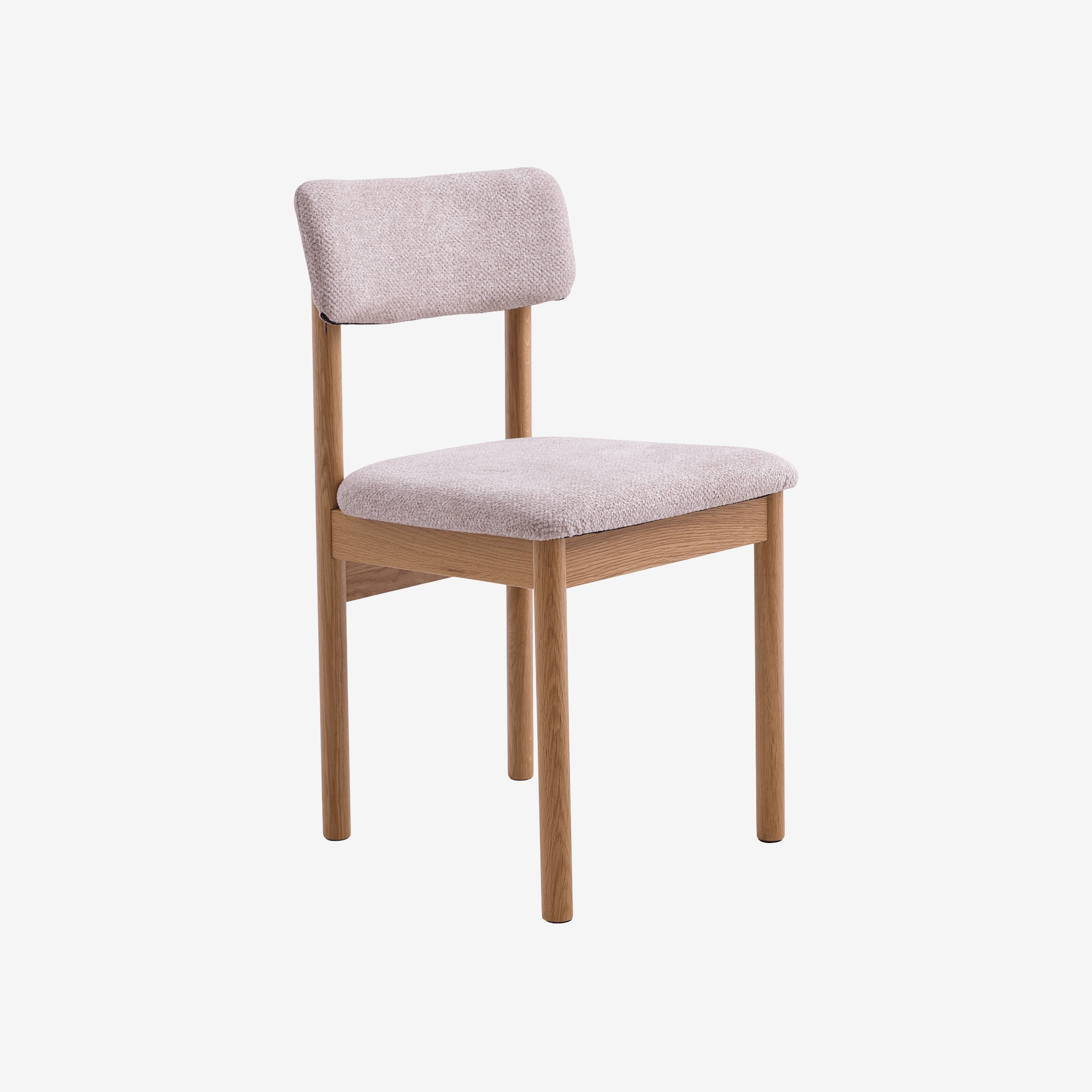 BATE | כיסא מרופד בשילוב מסגרת עץ