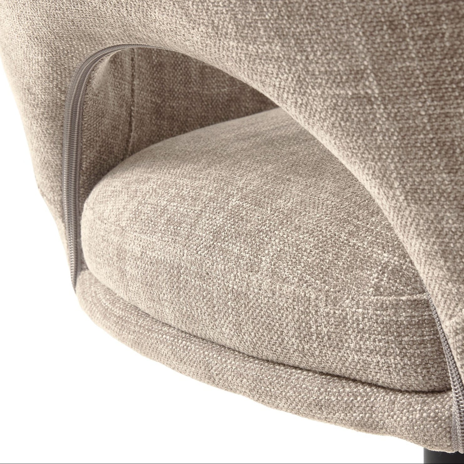 TINUYI | כיסא בר מרופד בבד אריג