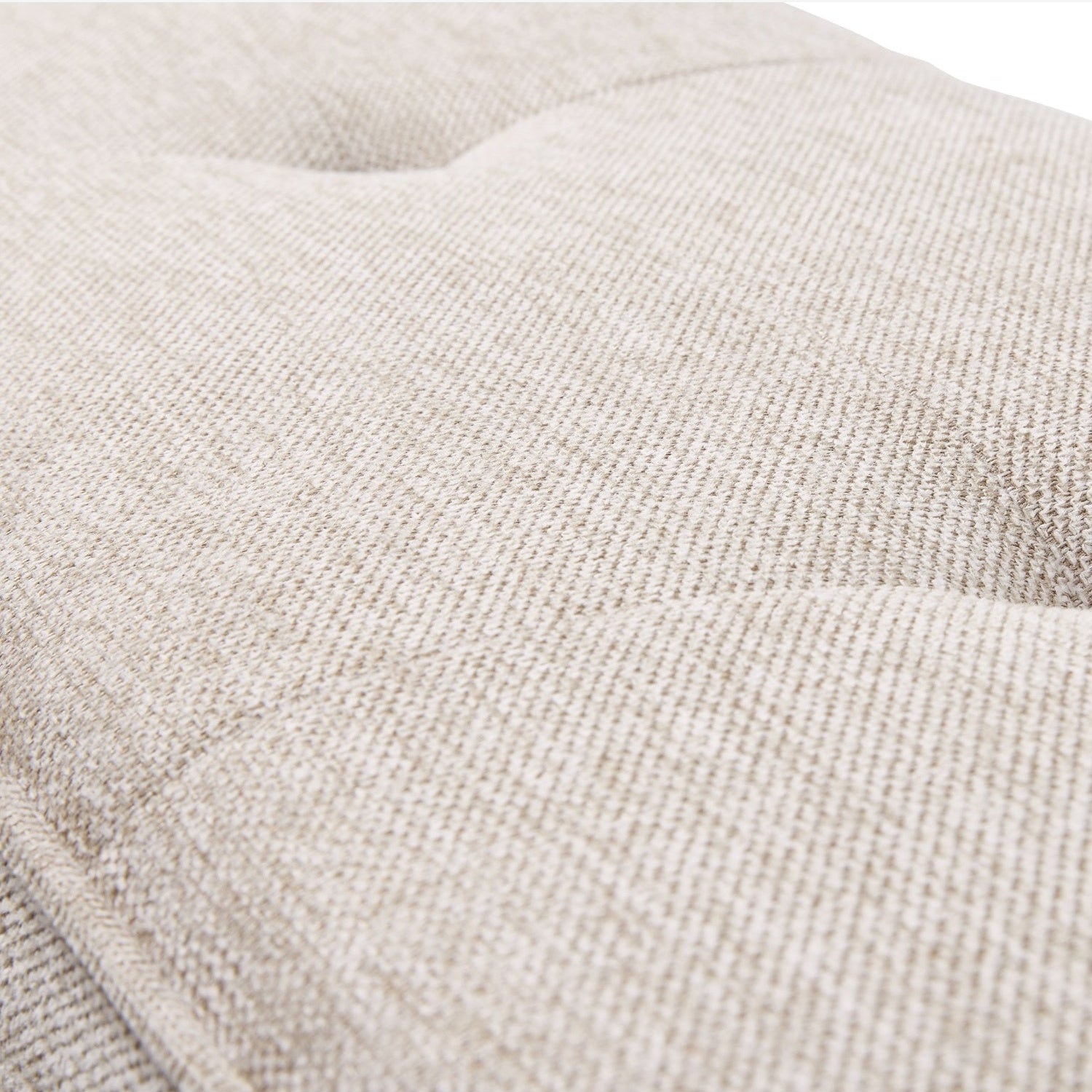 TOMERO | ספסל מרופד בבד אריג, 140 ס"מ