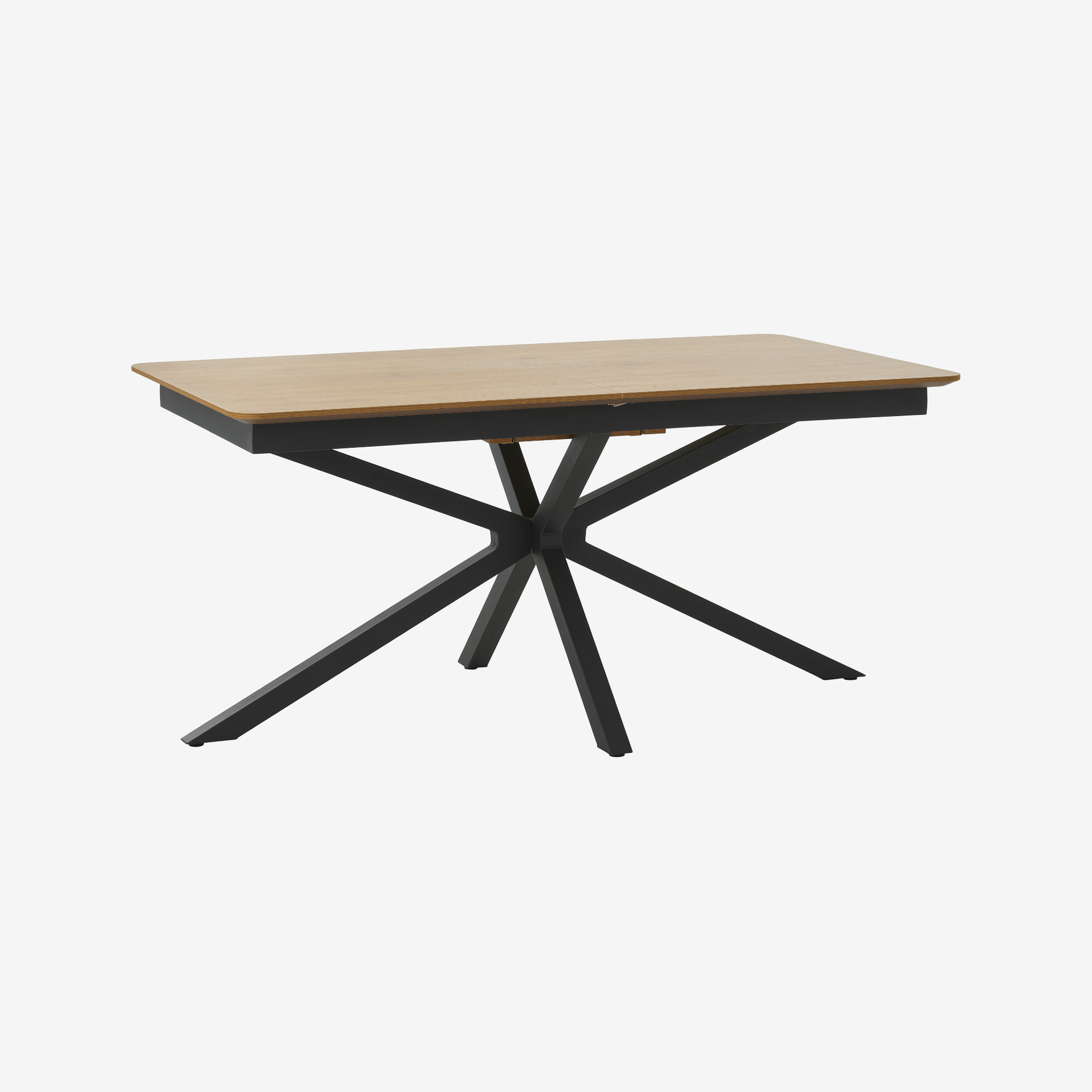 YASI | שולחן אוכל מלבני 160/90 ס"מ, נפתח ל-200 ס"מ עד 8 סועדים